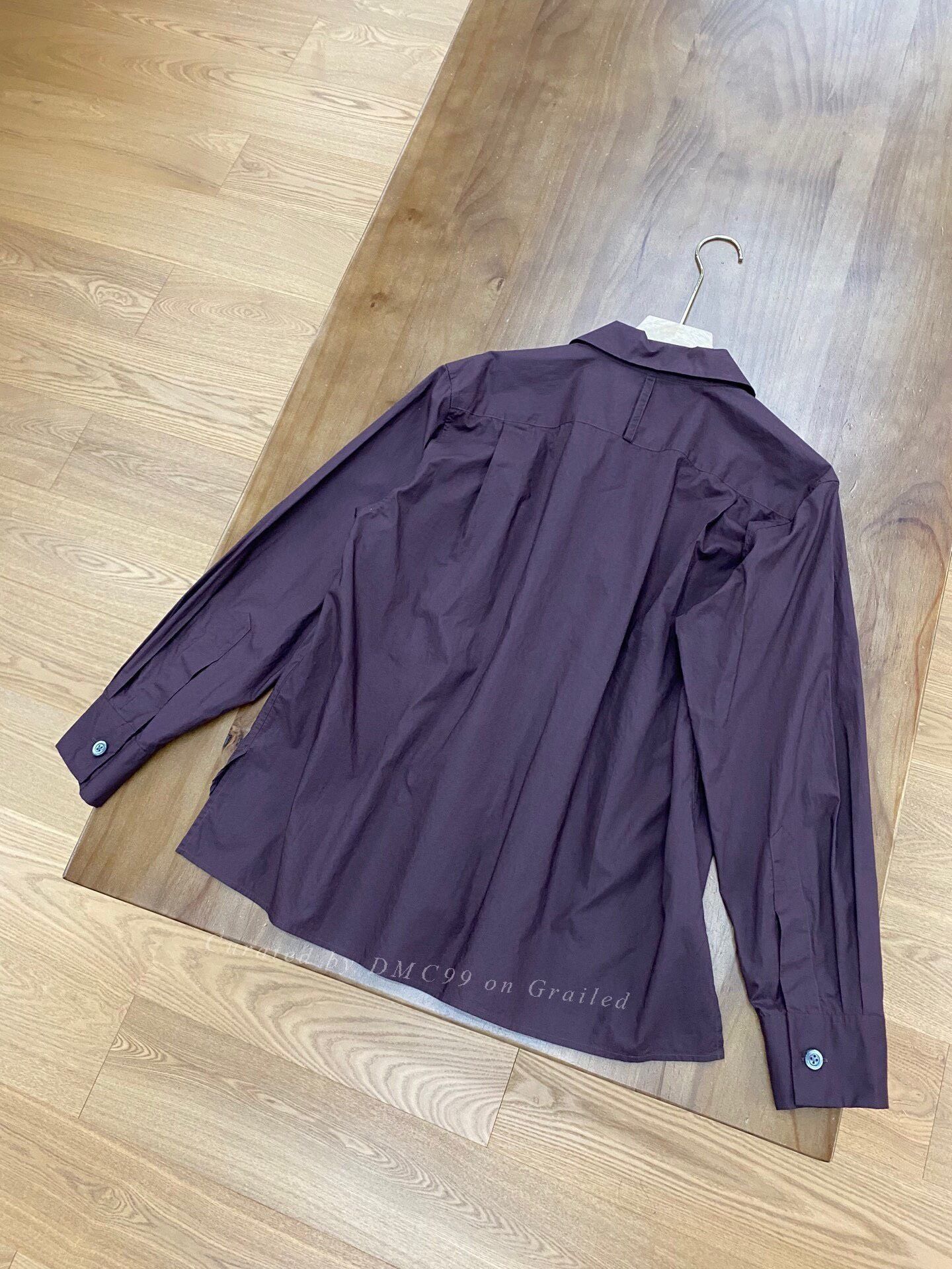 Margaret Howell MARGARET HOWELL Burgundy Shirt 24AW Size US M / EU 48-50 / 2 - 3 Thumbnail