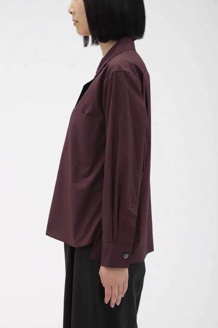 Margaret Howell MARGARET HOWELL Burgundy Shirt 24AW Size US M / EU 48-50 / 2 - 7 Thumbnail