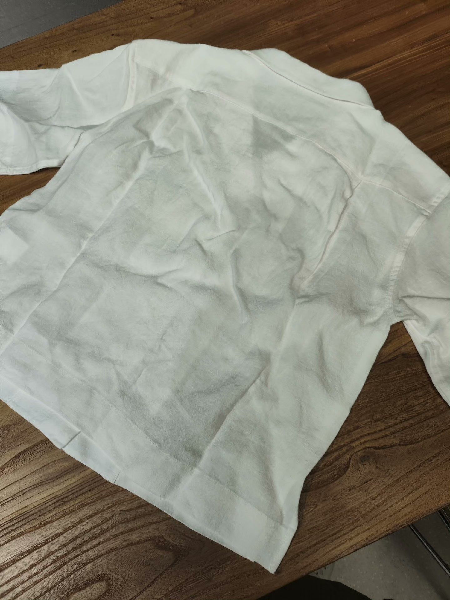 Margaret Howell Margaret Howell White Hemp Short-Sleeve Jacket Size XS / US 0-2 / IT 36-38 - 2 Thumbnail