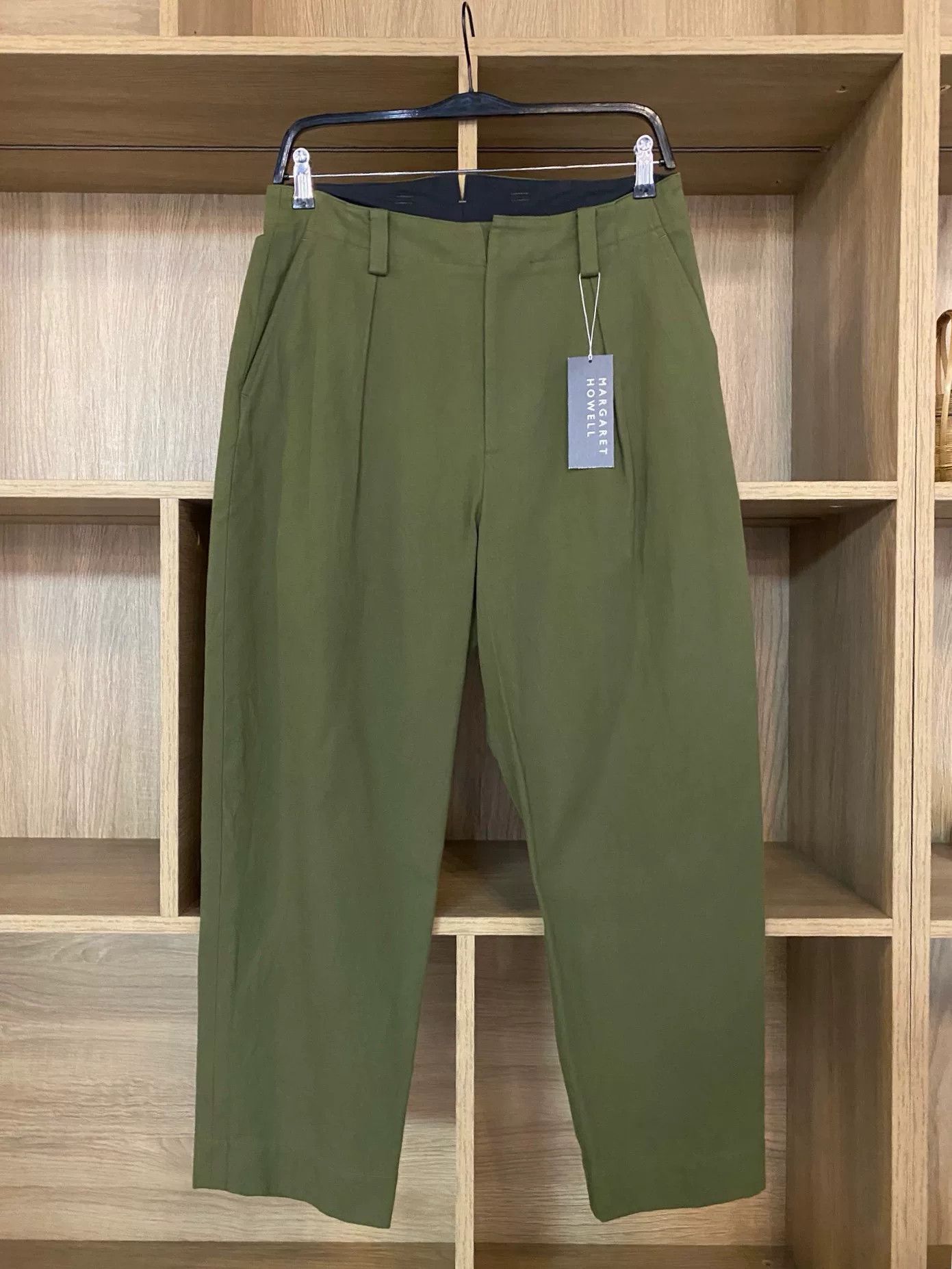 Margaret Howell Margaret Howell MHL Cargo Pants Green 3 Size 42" / US 20 - 2 Thumbnail