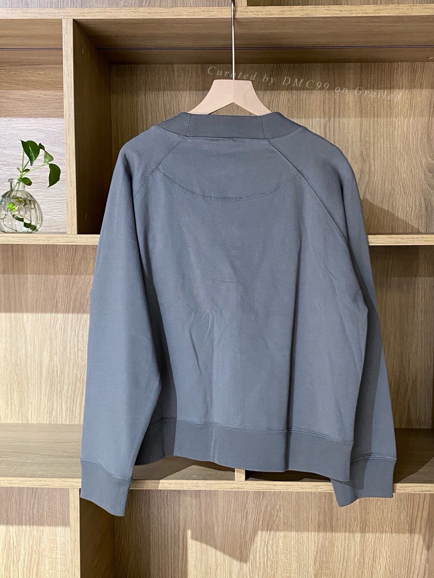 MHI MHL Gray V-neck Cardigan M Size US M / EU 48-50 / 2 - 2 Thumbnail