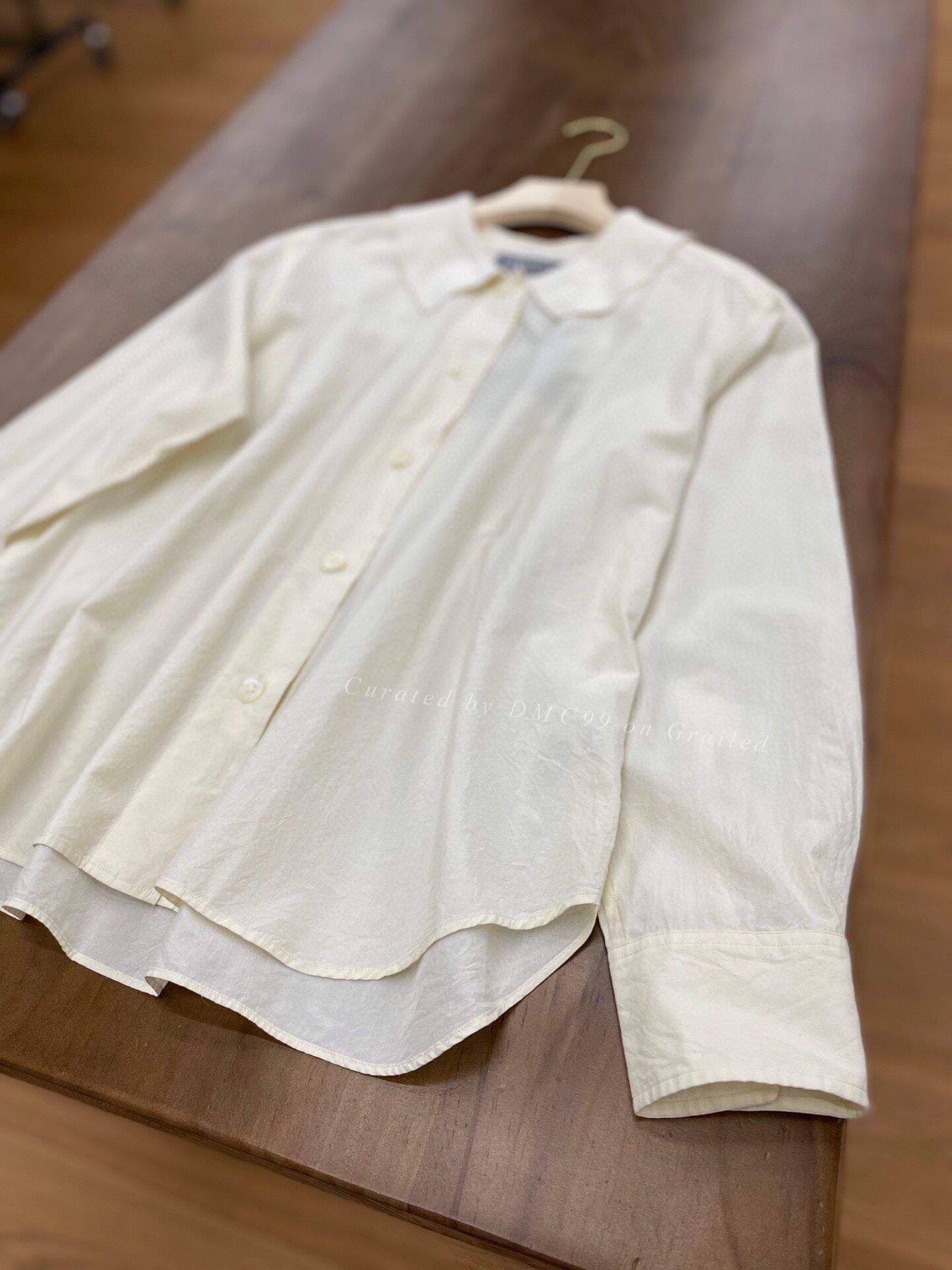 Other MHL White Minimalist Silk-Cotton Shirt Size M / US 6-8 / IT 42-44 - 3 Thumbnail