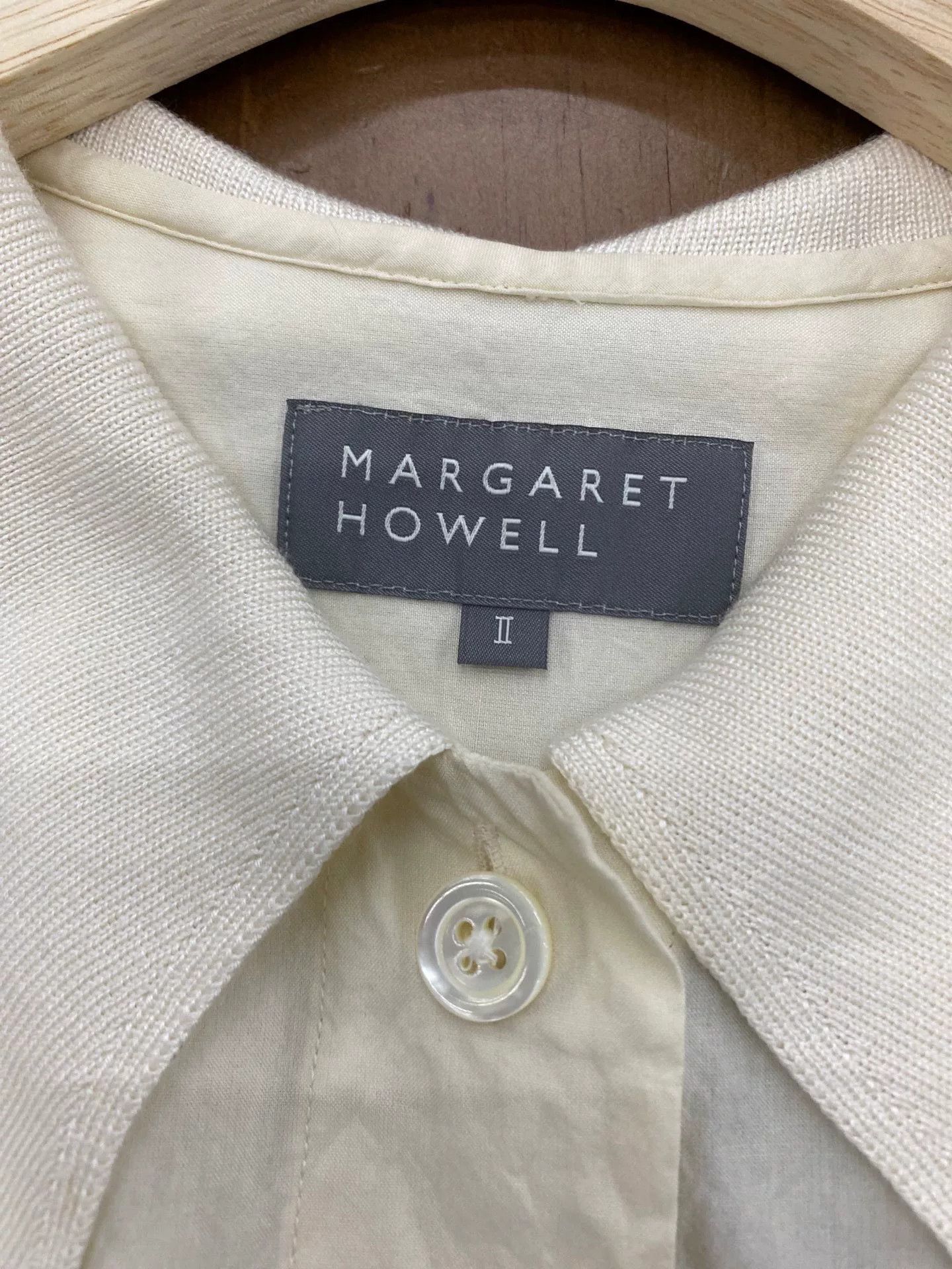Other MHL White Minimalist Silk-Cotton Shirt Size M / US 6-8 / IT 42-44 - 7 Thumbnail