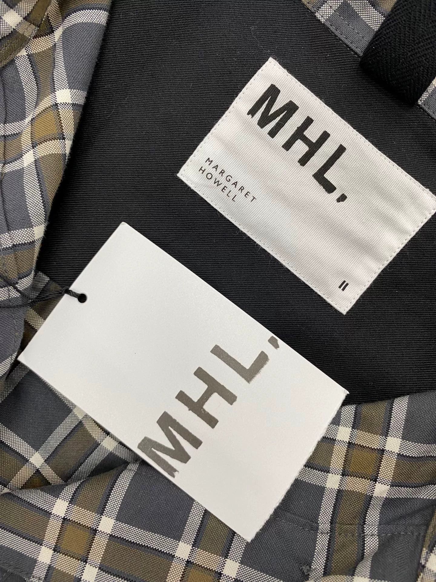 MHI MHL 24AW Women's Cotton Check Shirt Size M / US 6-8 / IT 42-44 - 7 Thumbnail