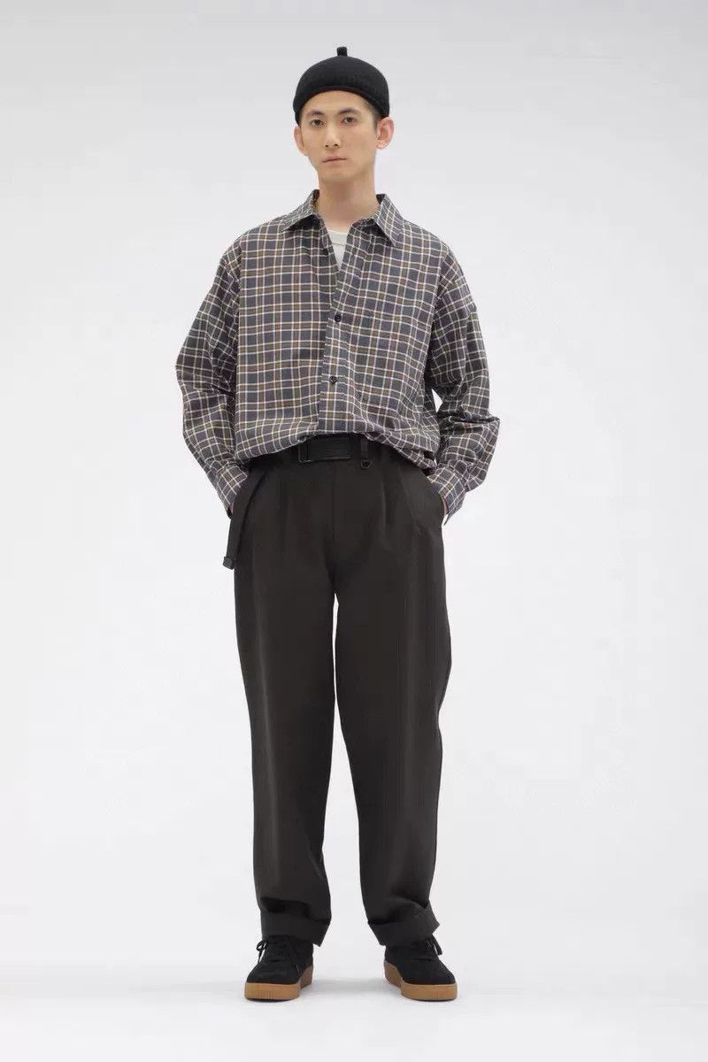 MHI MHL 24AW Women's Cotton Check Shirt Size M / US 6-8 / IT 42-44 - 2 Thumbnail