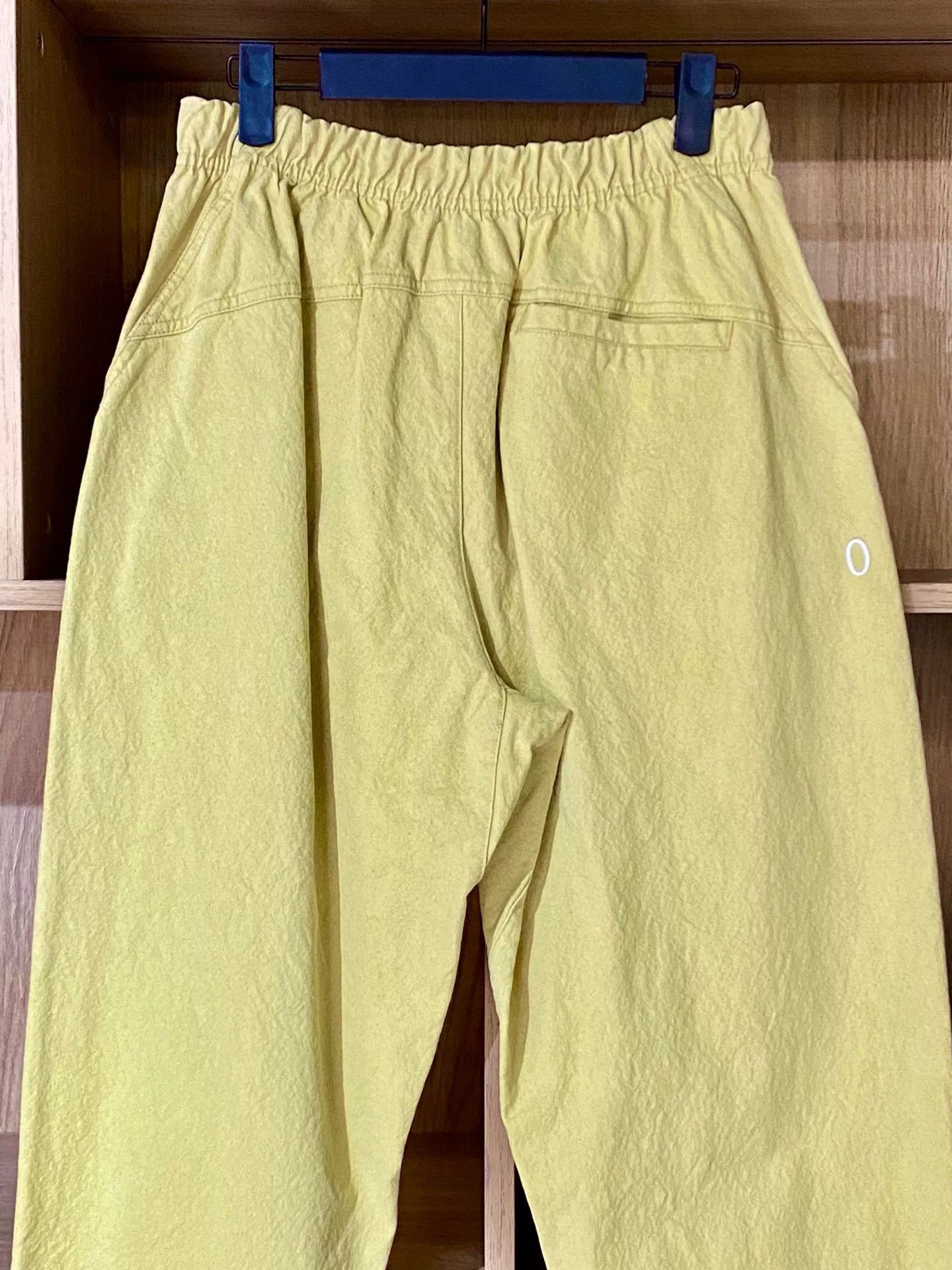 Other AnKoRau ZUCZUG Yellow Straight Cone Pants Size 26" / US 2 / IT 38 - 6 Thumbnail