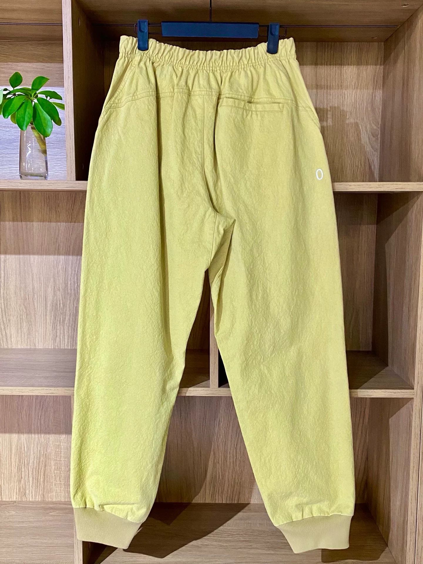 Other AnKoRau ZUCZUG Yellow Straight Cone Pants Size 26" / US 2 / IT 38 - 2 Thumbnail