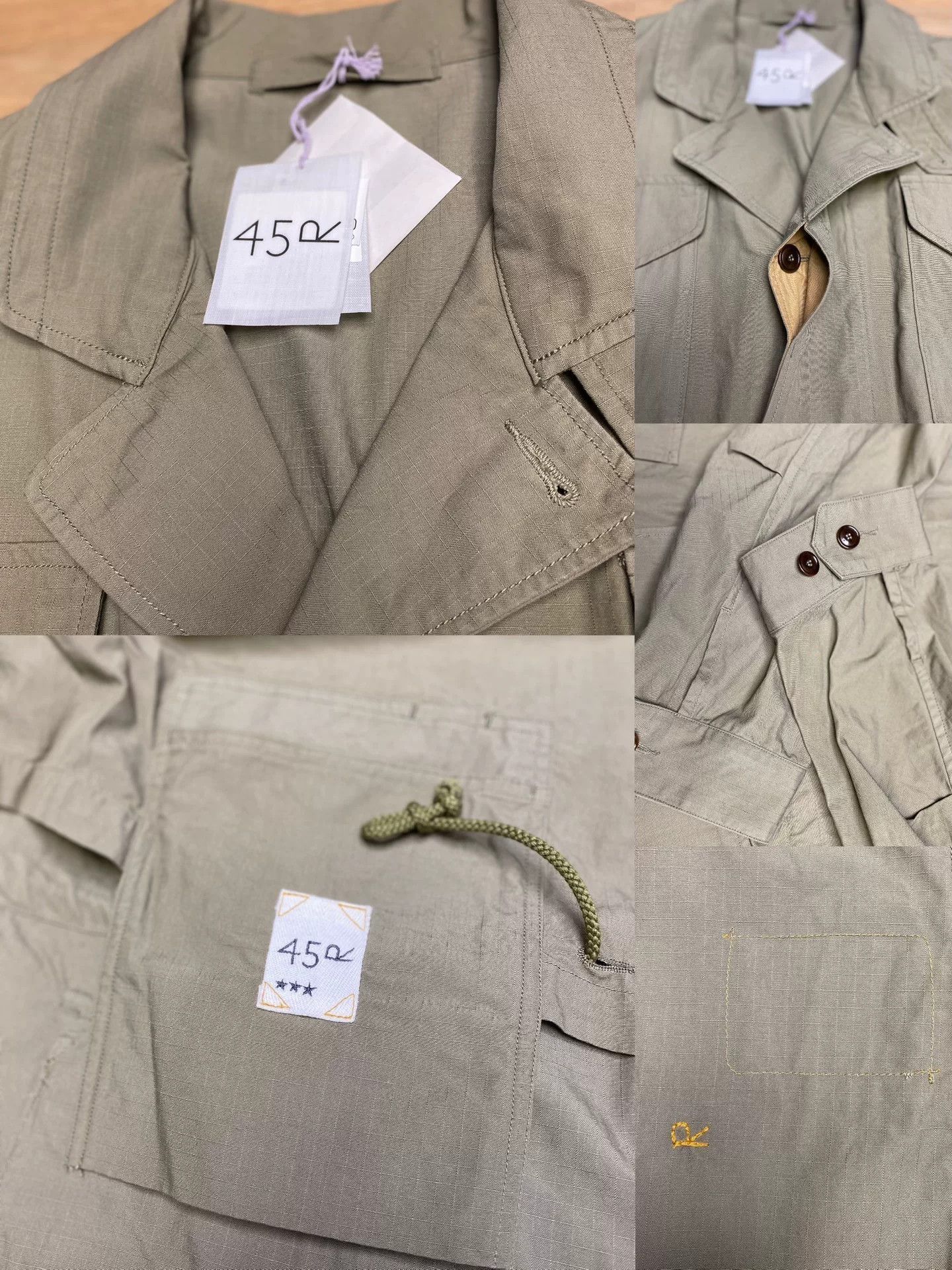 45rpm 45r Military-Inspired Nylon Jacket Size US M / EU 48-50 / 2 - 9 Thumbnail