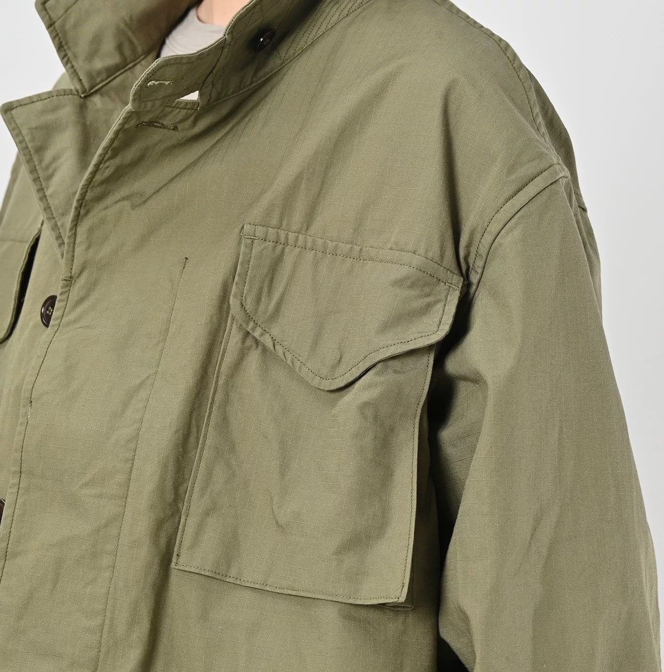 45rpm 45r Military-Inspired Nylon Jacket Size US M / EU 48-50 / 2 - 7 Thumbnail