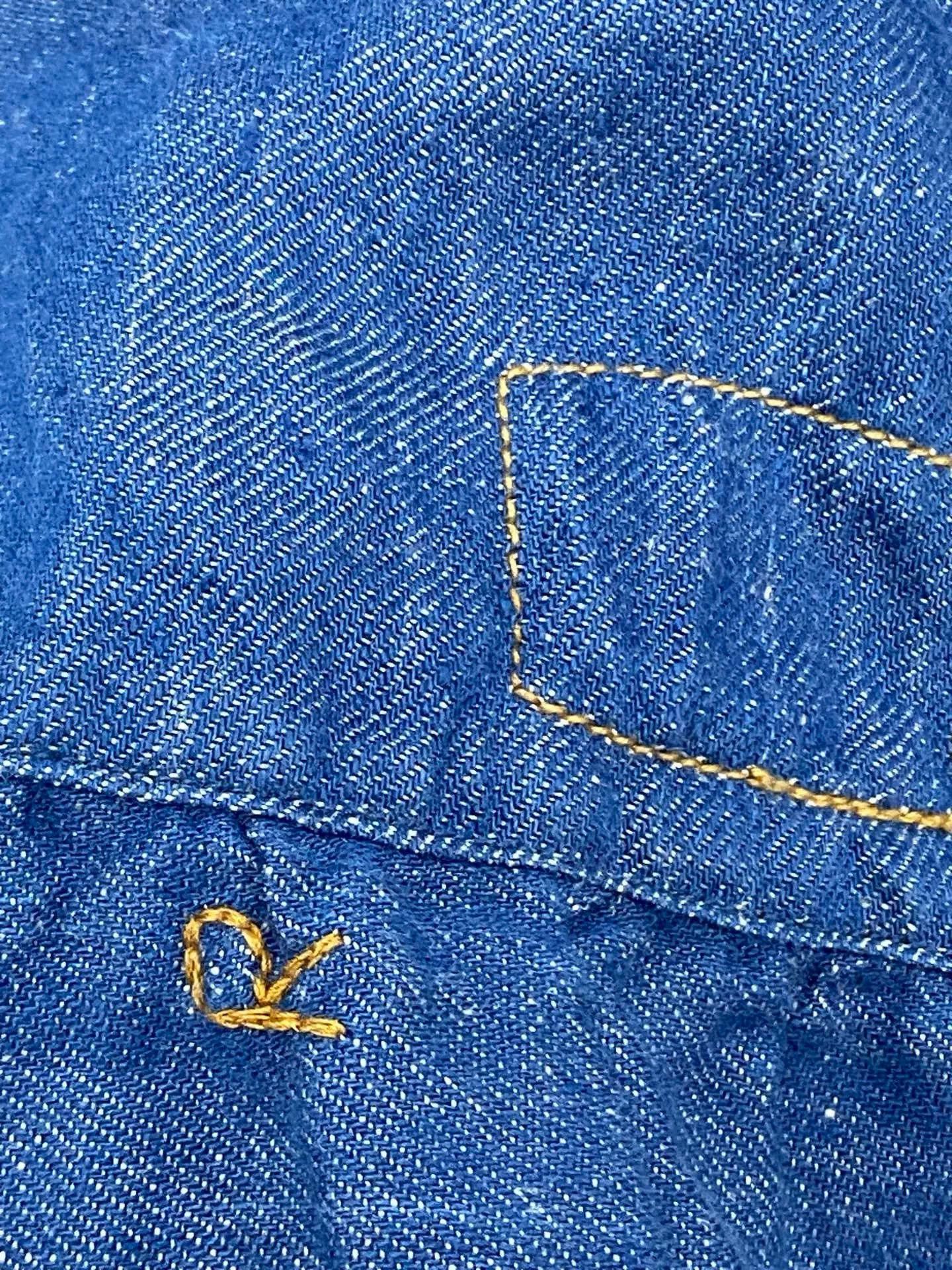 45rpm 45R Cotton Denim Shirt Size M / US 6-8 / IT 42-44 - 7 Thumbnail