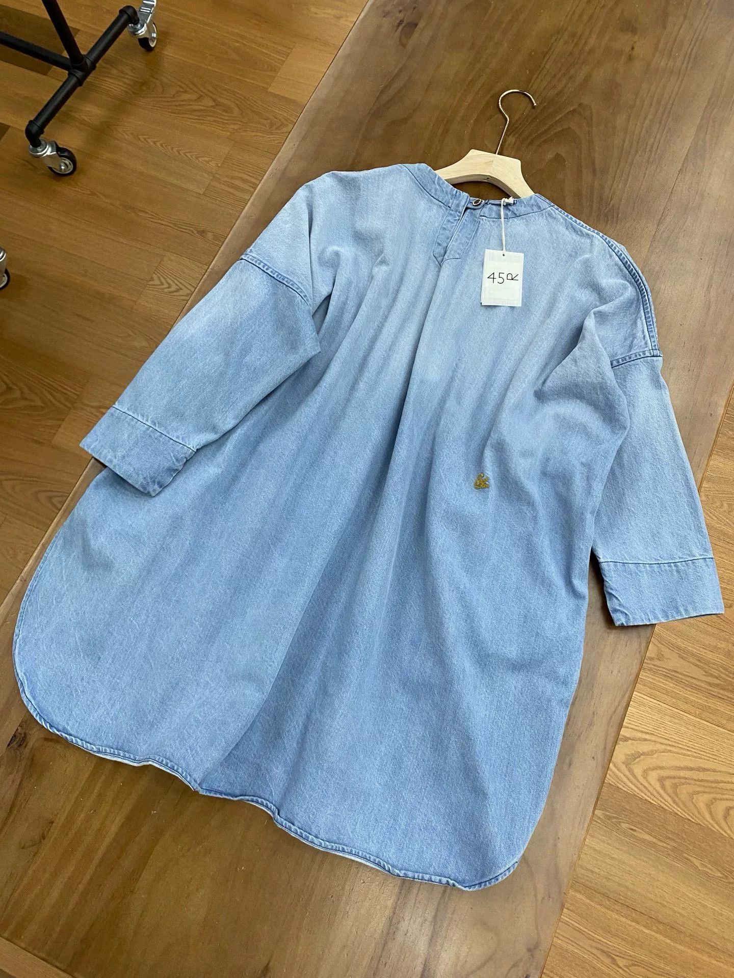45rpm 45R OneOne Limited Japan Cotton Denim Robe Size M / US 6-8 / IT 42-44 - 5 Thumbnail