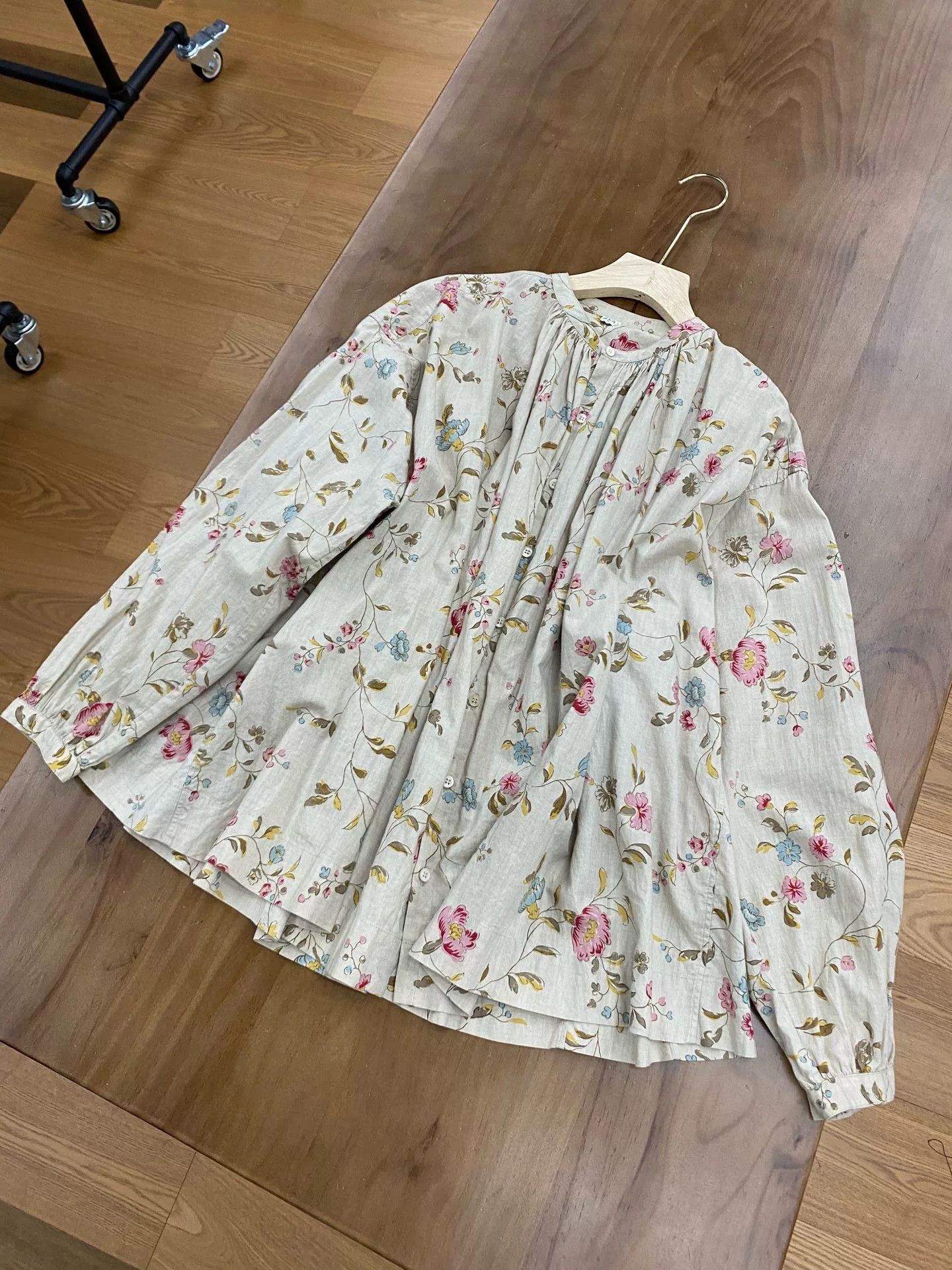 45rpm 45R Floral Print Shirt Size M / US 6-8 / IT 42-44 - 6 Thumbnail