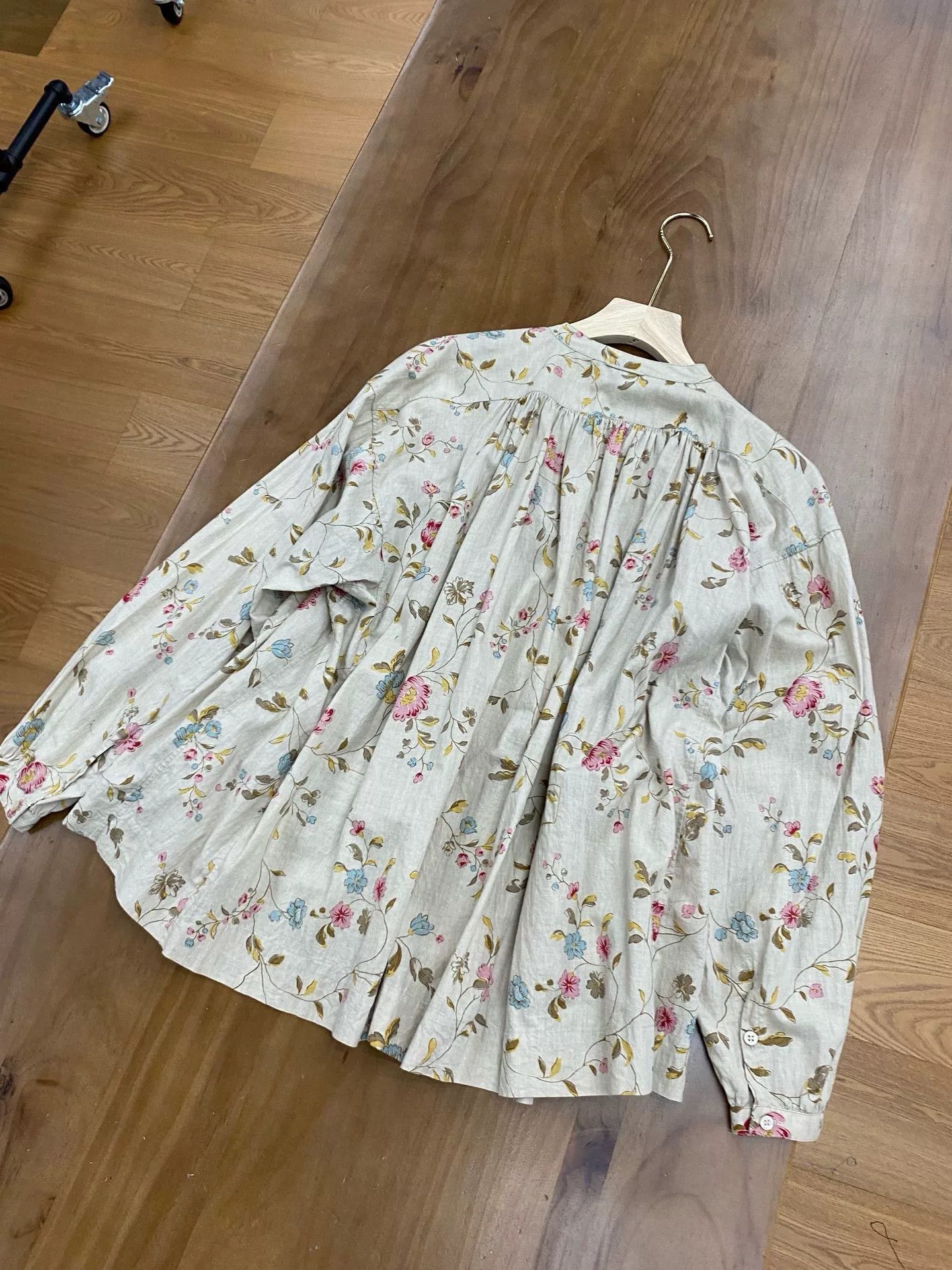 45rpm 45R Floral Print Shirt Size M / US 6-8 / IT 42-44 - 7 Thumbnail