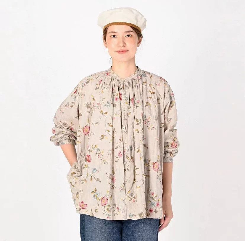 45rpm 45R Floral Print Shirt Size M / US 6-8 / IT 42-44 - 3 Thumbnail