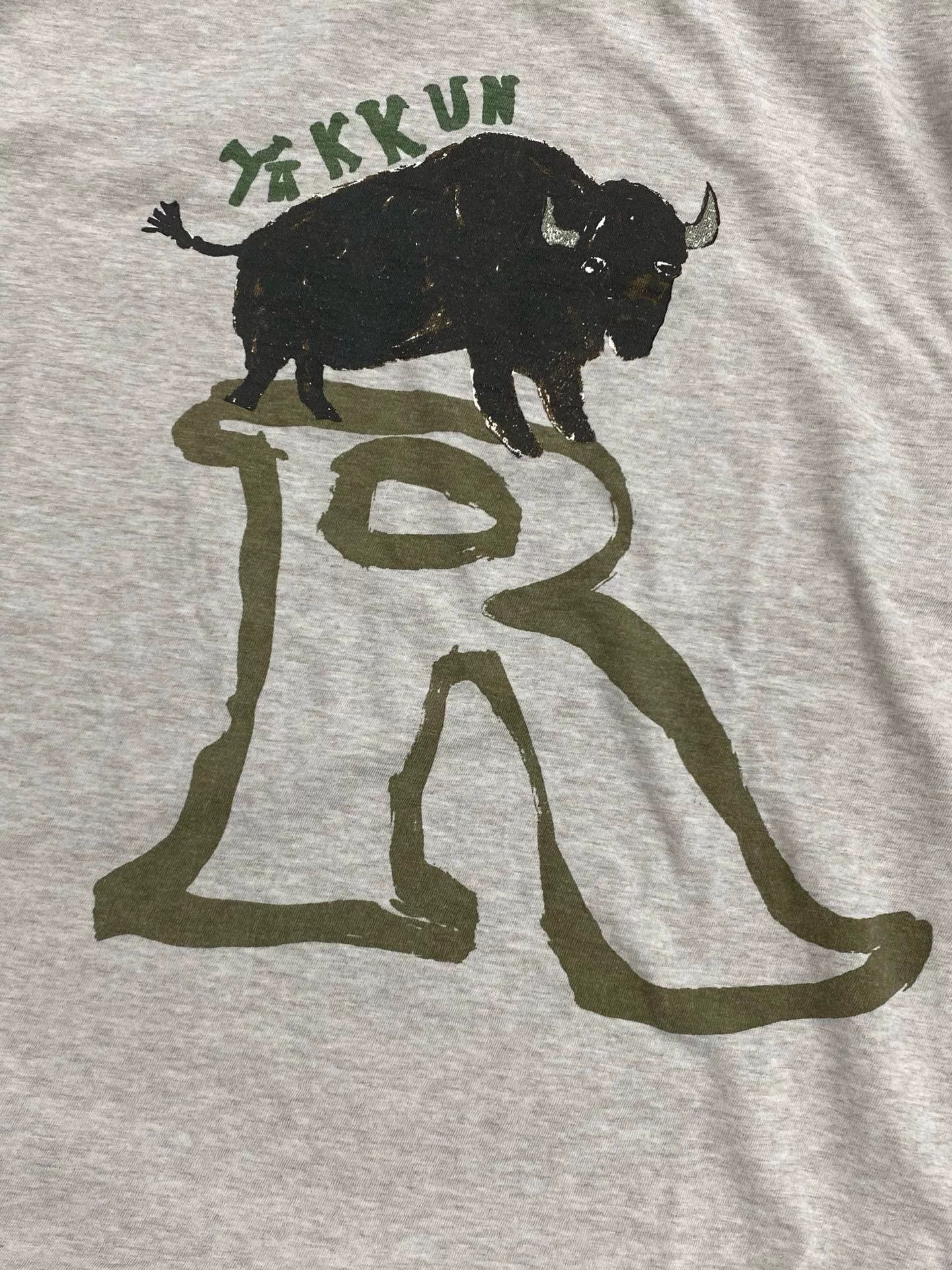 45rpm 45R Bull Print Cotton Long-Sleeve T-Shirt Size US XL / EU 56 / 4 - 5 Thumbnail