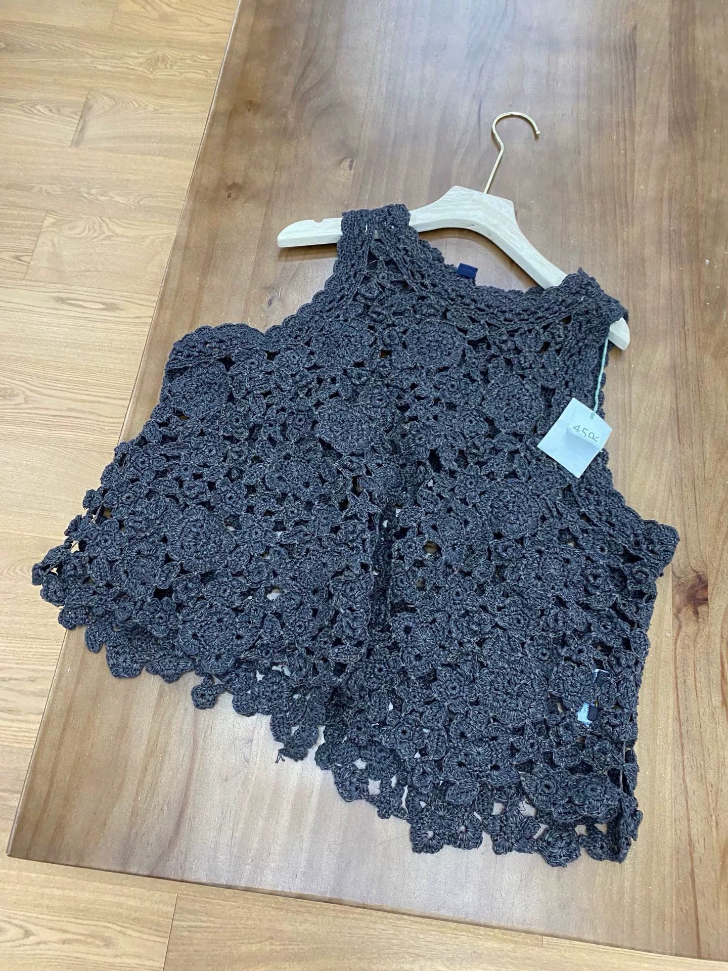 45rpm 45R Washi Cotton Hollow Vest Size M / US 6-8 / IT 42-44 - 2 Thumbnail