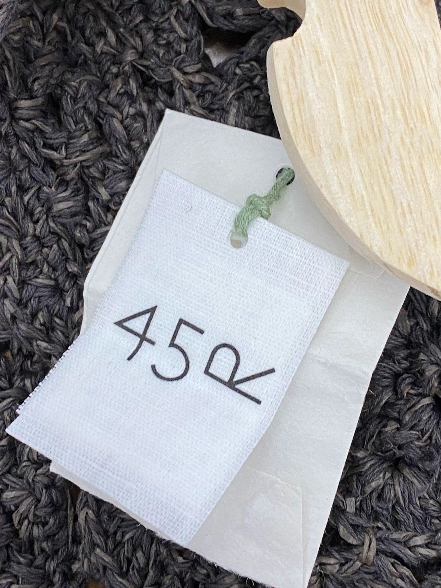 45rpm 45R Washi Cotton Hollow Vest Size M / US 6-8 / IT 42-44 - 7 Thumbnail