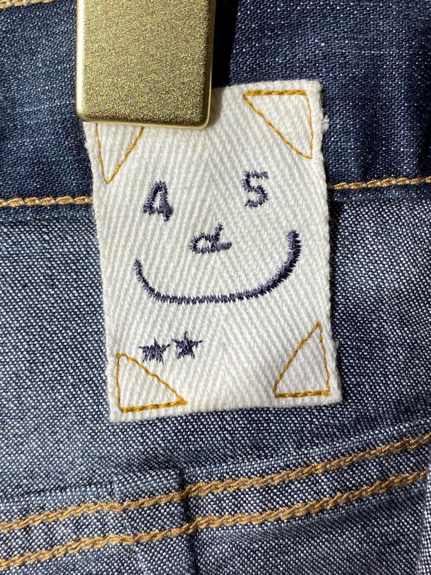 45rpm 45R Dark Gray Denim Pants Size 28" / US 6 / IT 42 - 3 Thumbnail