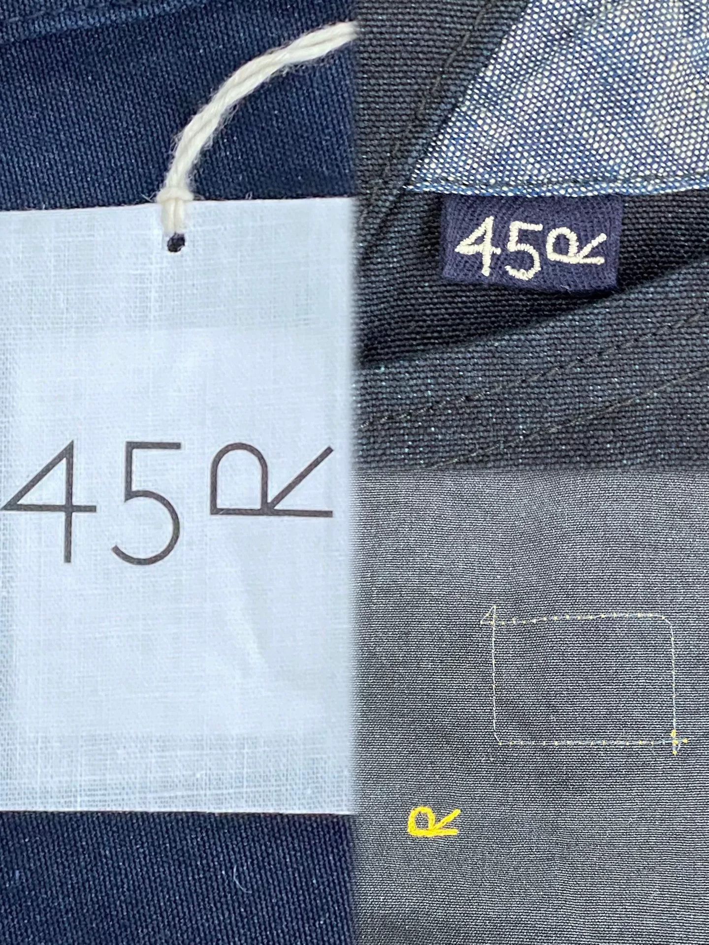 45rpm 45R Blue Cotton Sleeveless A-line Dress Size M / US 6-8 / IT 42-44 - 9 Thumbnail