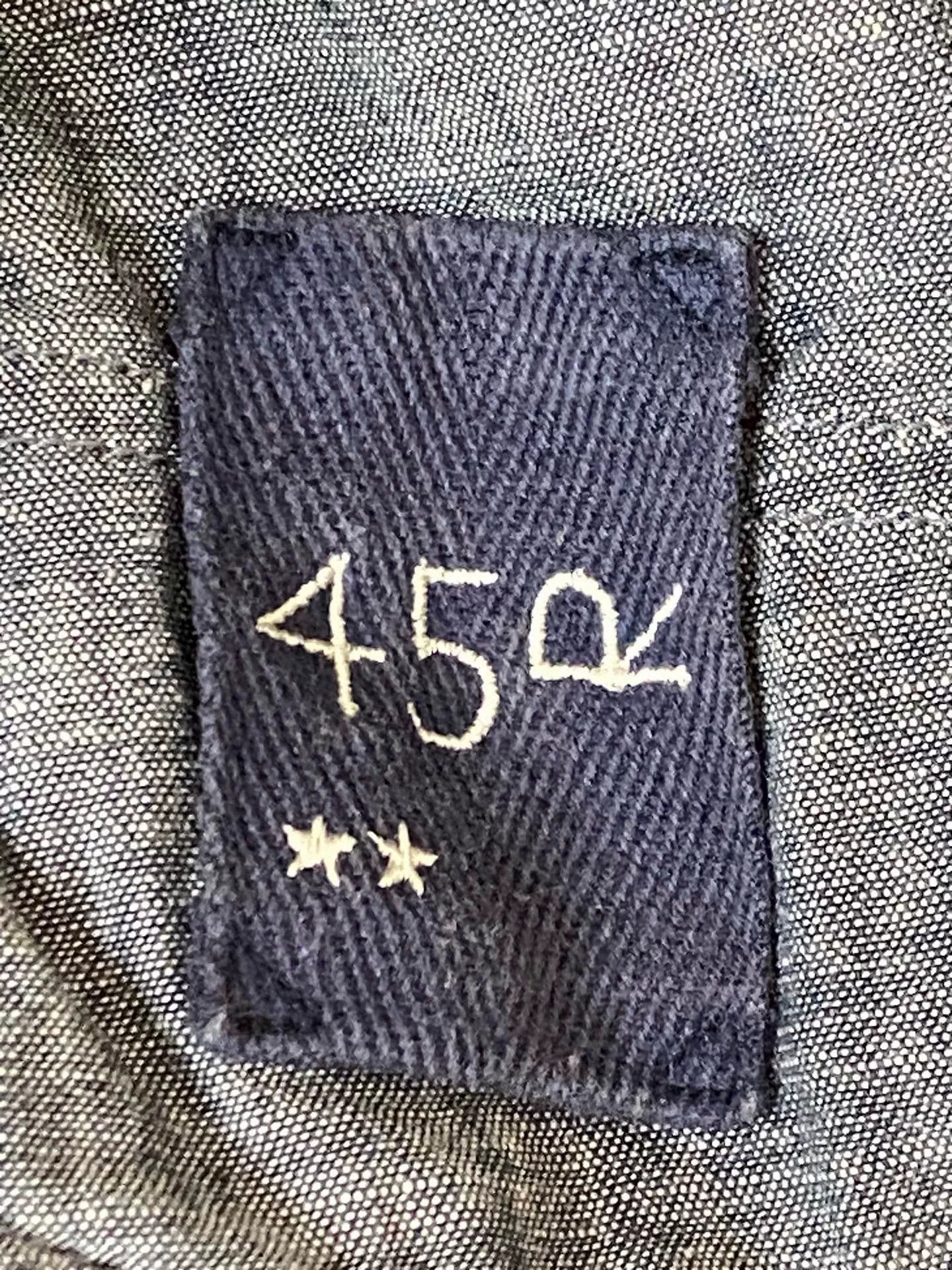 45rpm 45R Retro Blue Denim Blazer Unisex Size US S / EU 44-46 / 1 - 7 Thumbnail