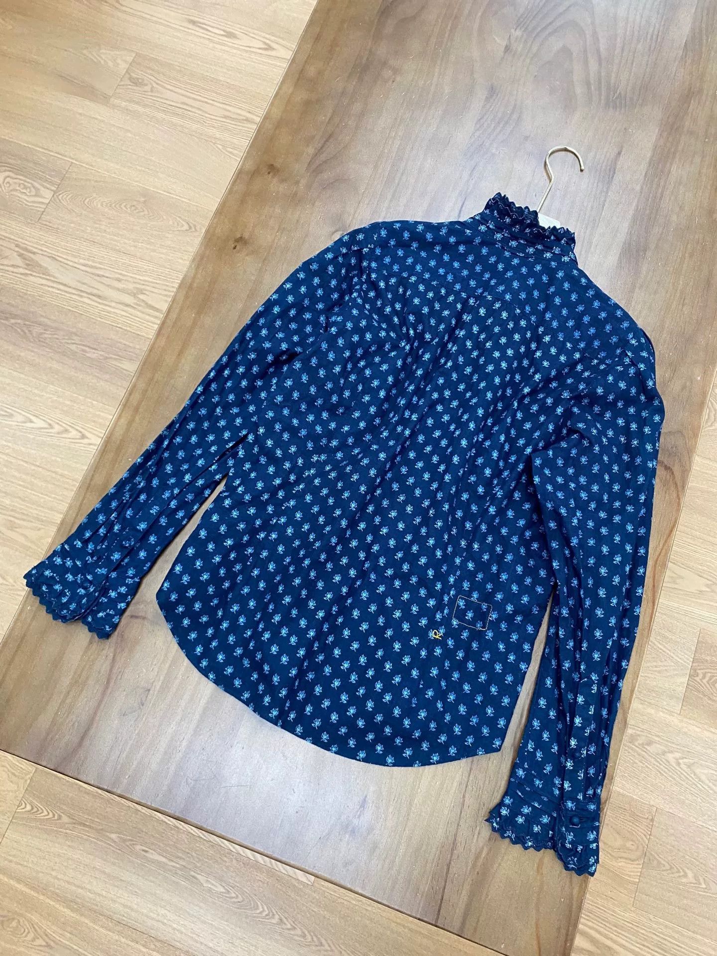 45rpm 45R Indigo Forget-Me-Not Shirt Size L / US 10 / IT 46 - 8 Thumbnail
