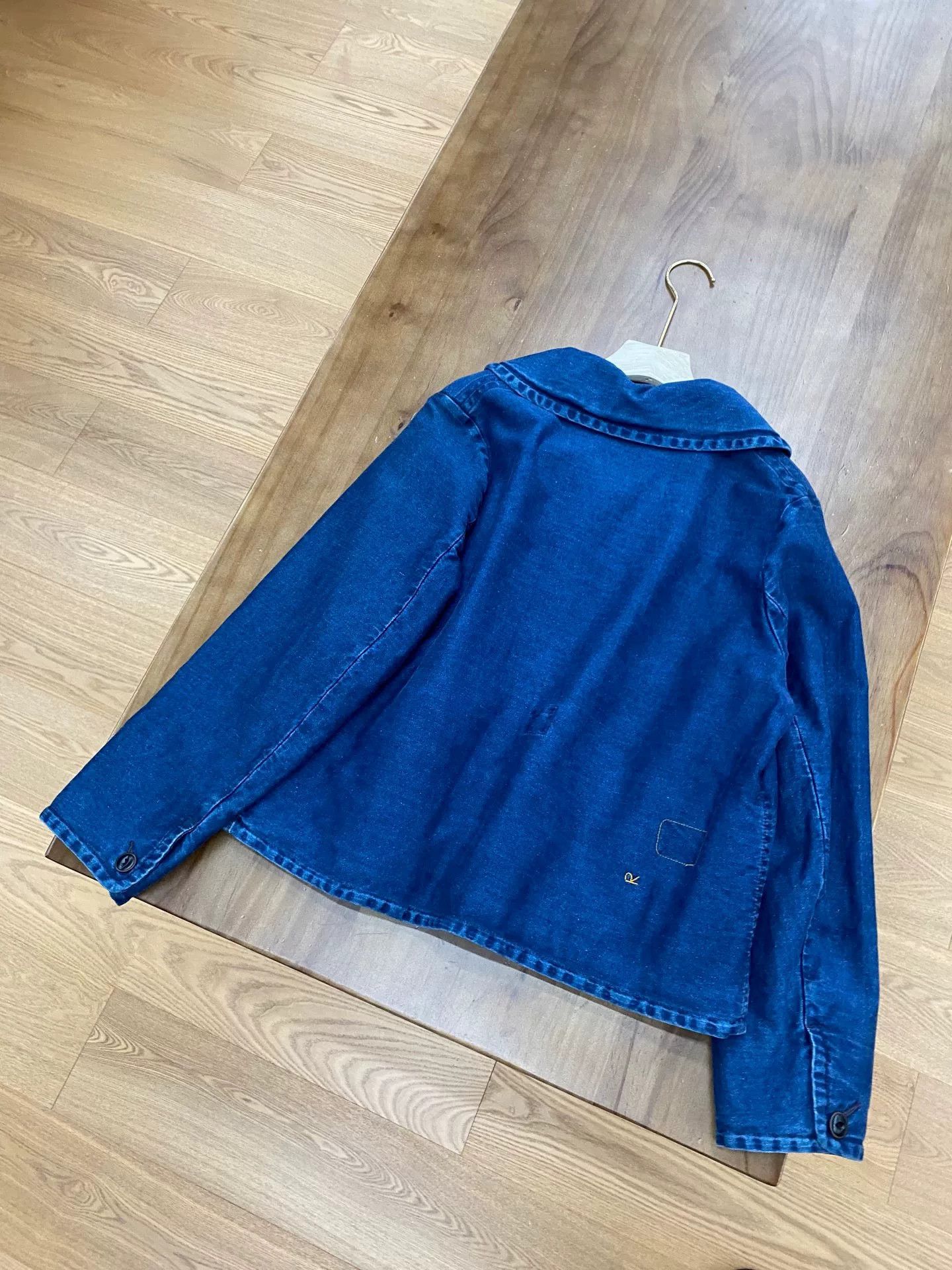 45rpm 45R Indigo Denim Short Coat Size US M / EU 48-50 / 2 - 3 Thumbnail
