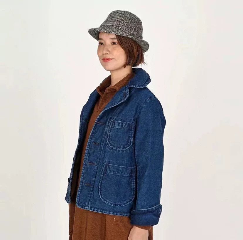 45rpm 45R Indigo Denim Short Coat Size US M / EU 48-50 / 2 - 7 Thumbnail