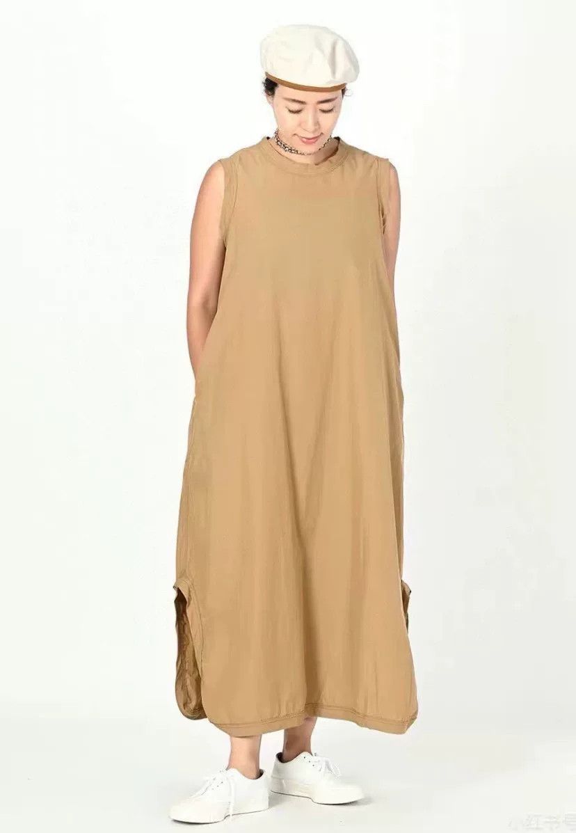 45rpm 45R Japan-Made Cotton Sleeveless Dress Size M / US 6-8 / IT 42-44 - 9 Thumbnail