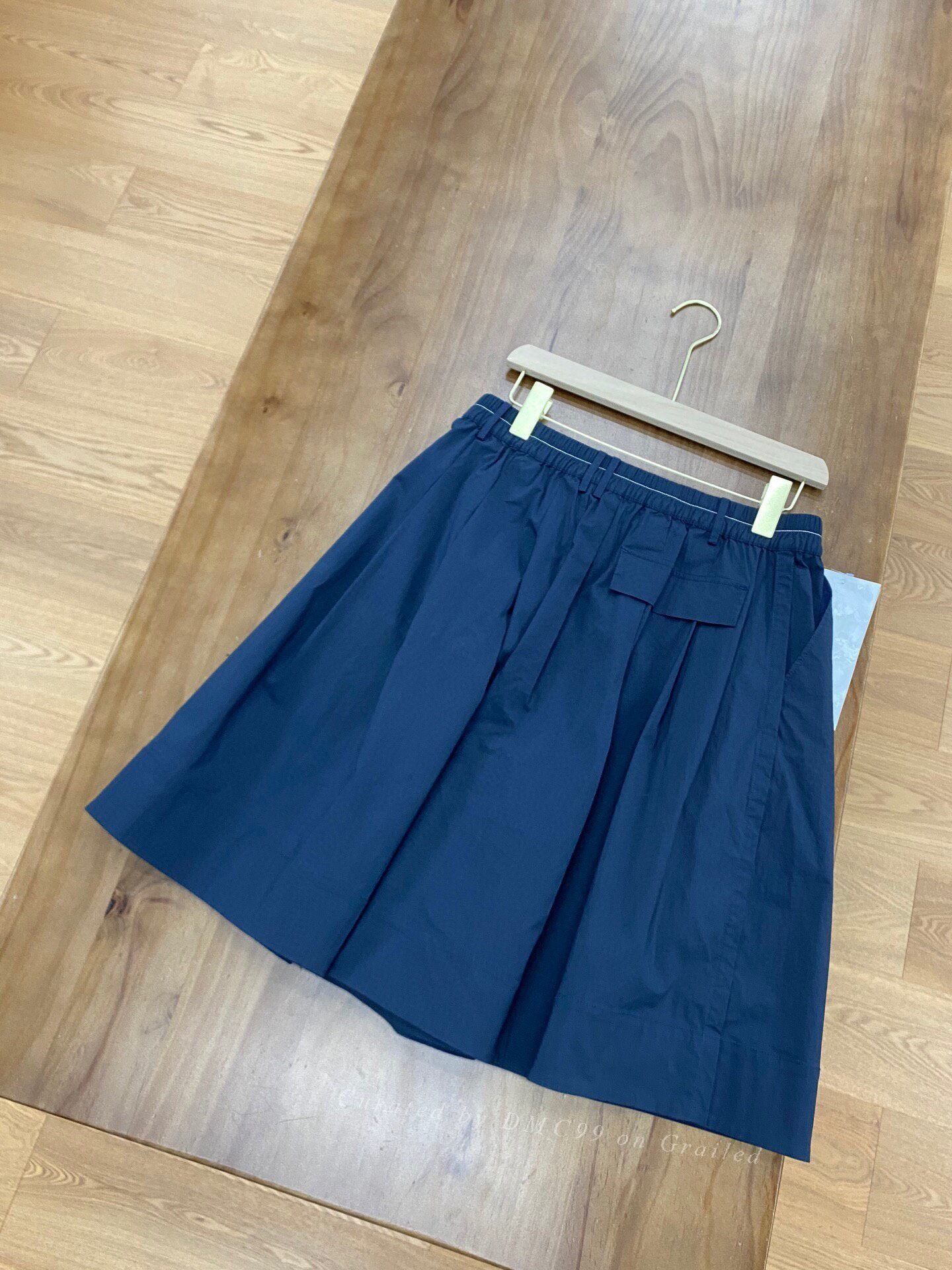 Other Yijiuyuanzhu Navy Blue Minimalist Shorts Size 29" - 4 Thumbnail