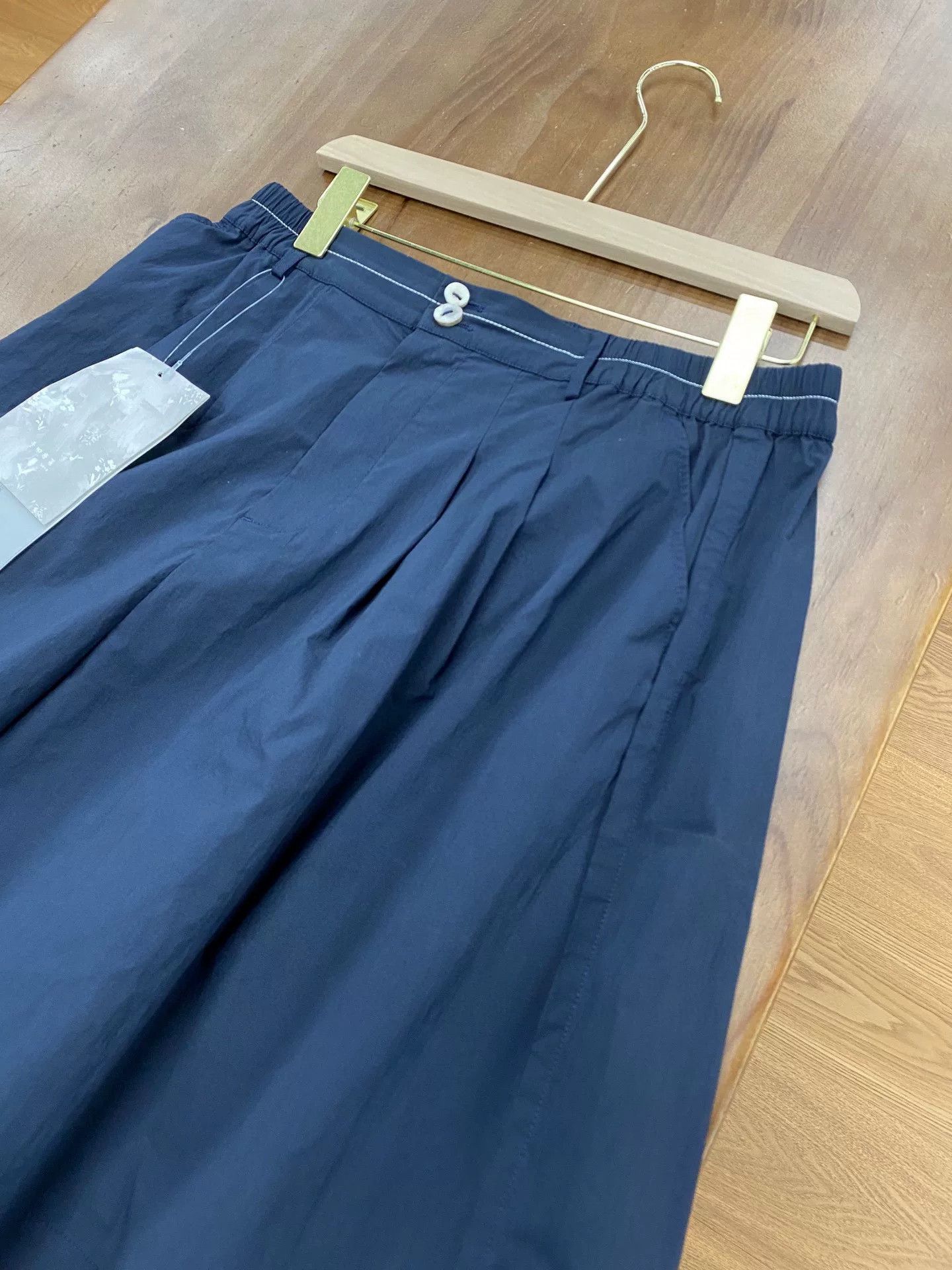 Other Yijiuyuanzhu Navy Blue Minimalist Shorts Size 29" - 2 Thumbnail