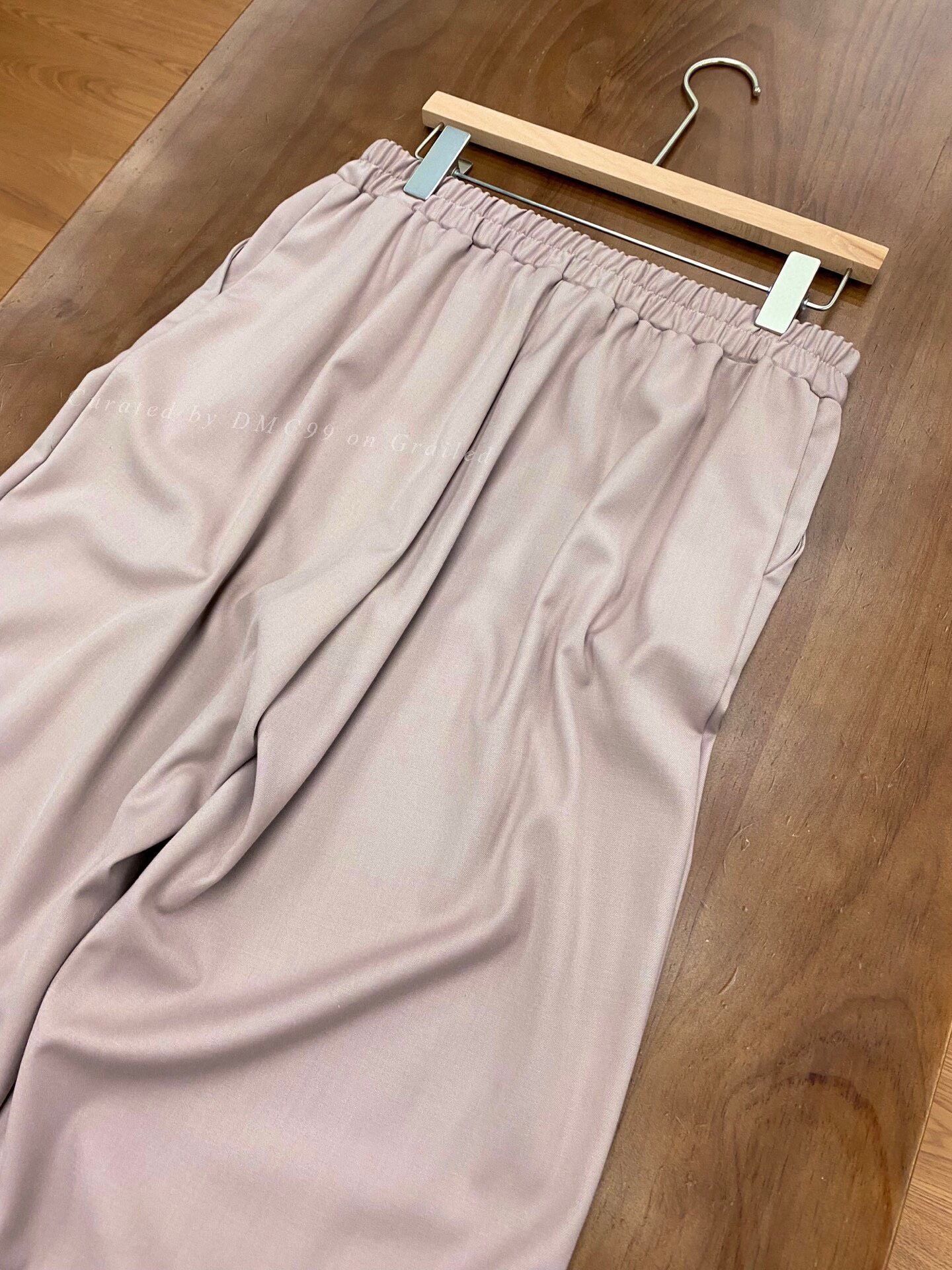 Other Nathalie Light Purple Elastic Waist Joggers Size 28" / US 6 / IT 42 - 5 Thumbnail