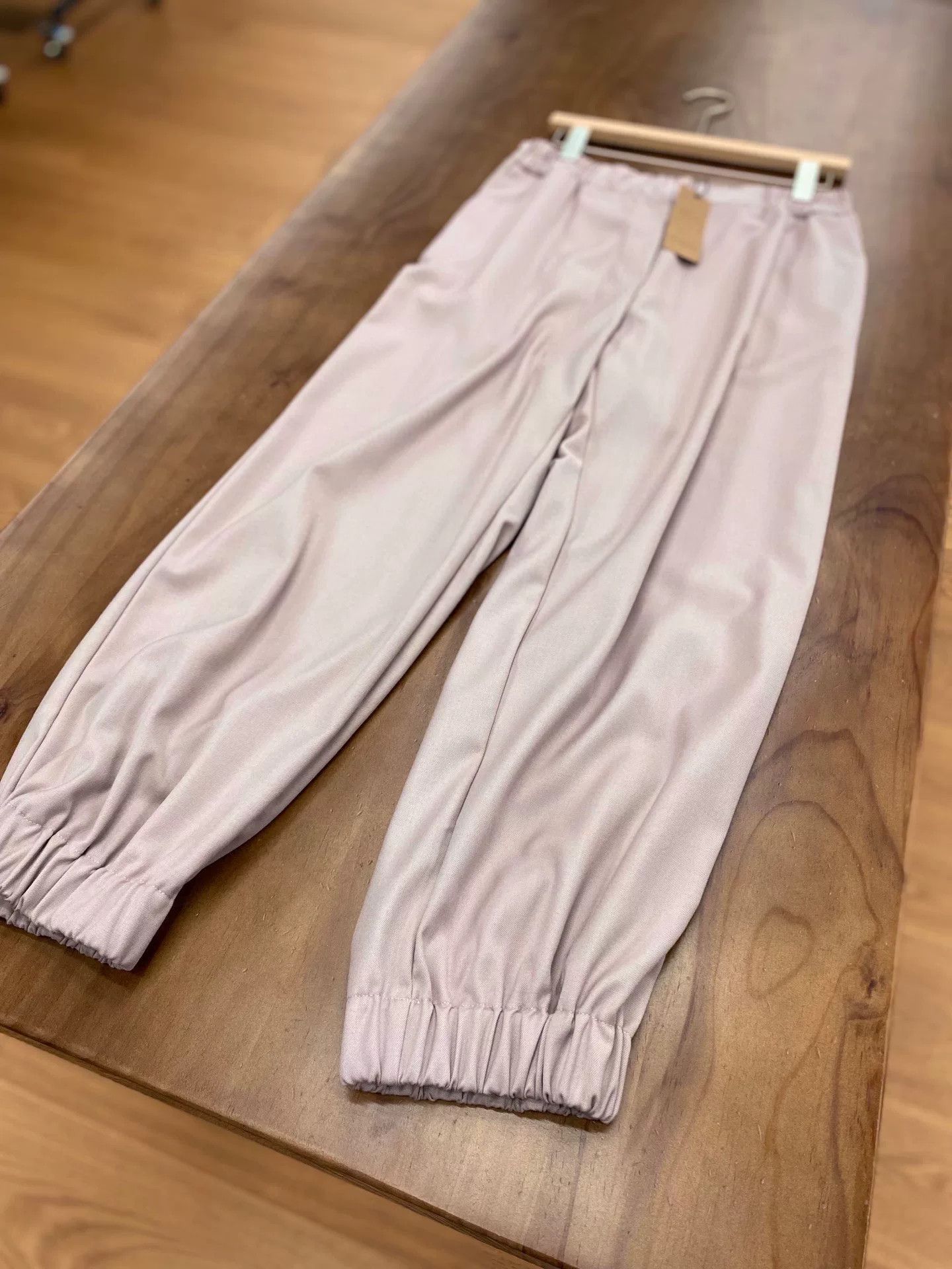 Other Nathalie Light Purple Elastic Waist Joggers Size 28" / US 6 / IT 42 - 3 Thumbnail