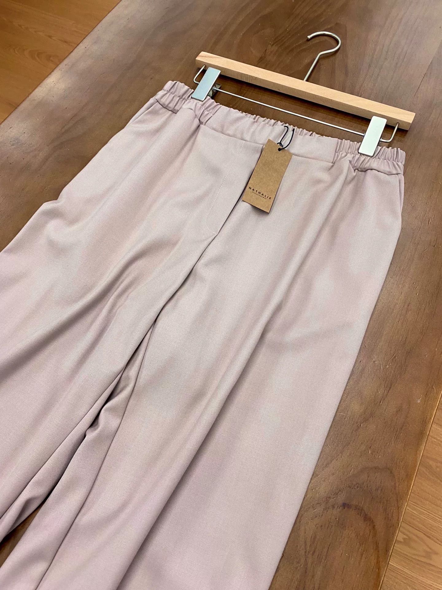 Other Nathalie Light Purple Elastic Waist Joggers Size 28" / US 6 / IT 42 - 2 Thumbnail