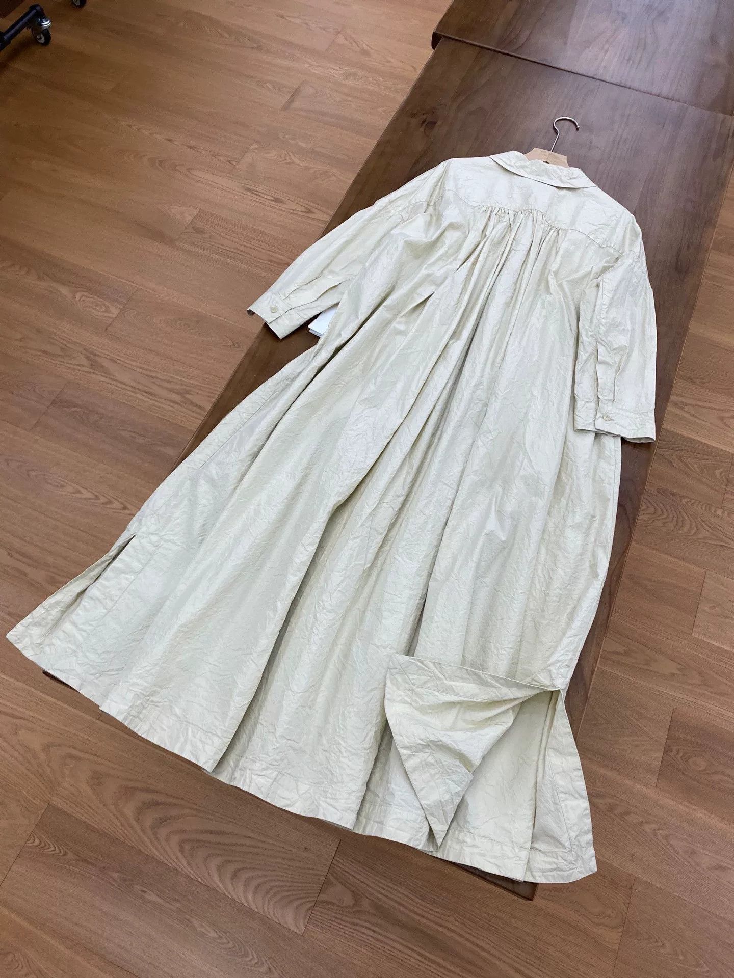 Casey Casey CaseyCasey Silk-Cotton Taffeta Long-Sleeve Dress Size M / US 6-8 / IT 42-44 - 2 Thumbnail