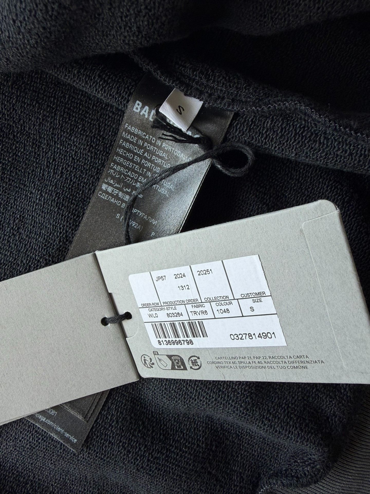 Balenciaga Balenciaga Spring 2025 Graffiti Diamond Zip Sweatshirt Size US S / EU 44-46 / 1 - 6 Thumbnail