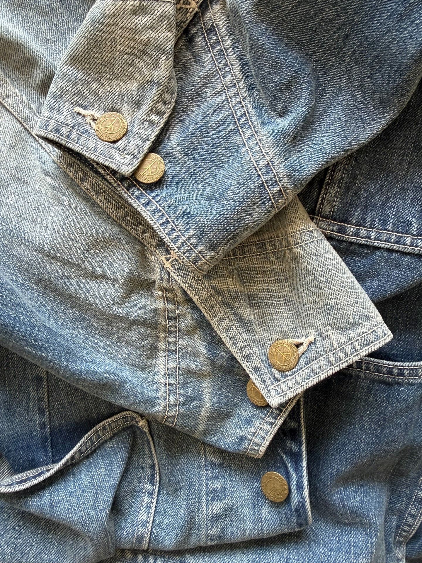 Kapital Kapital Belted Denim Work Jacket Size US L / EU 52-54 / 3 - 9 Thumbnail