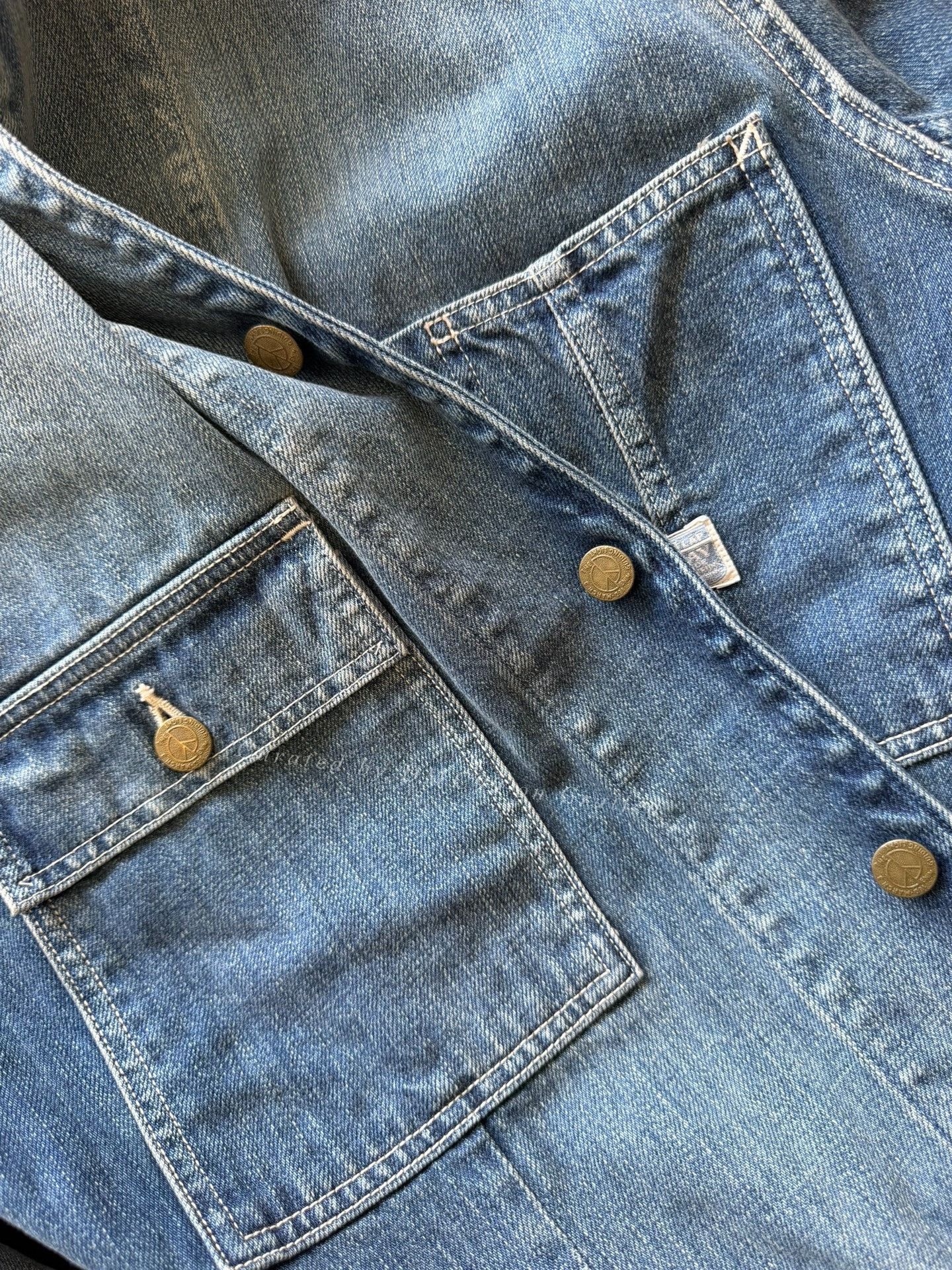 Kapital Kapital Belted Denim Work Jacket Size US L / EU 52-54 / 3 - 8 Thumbnail