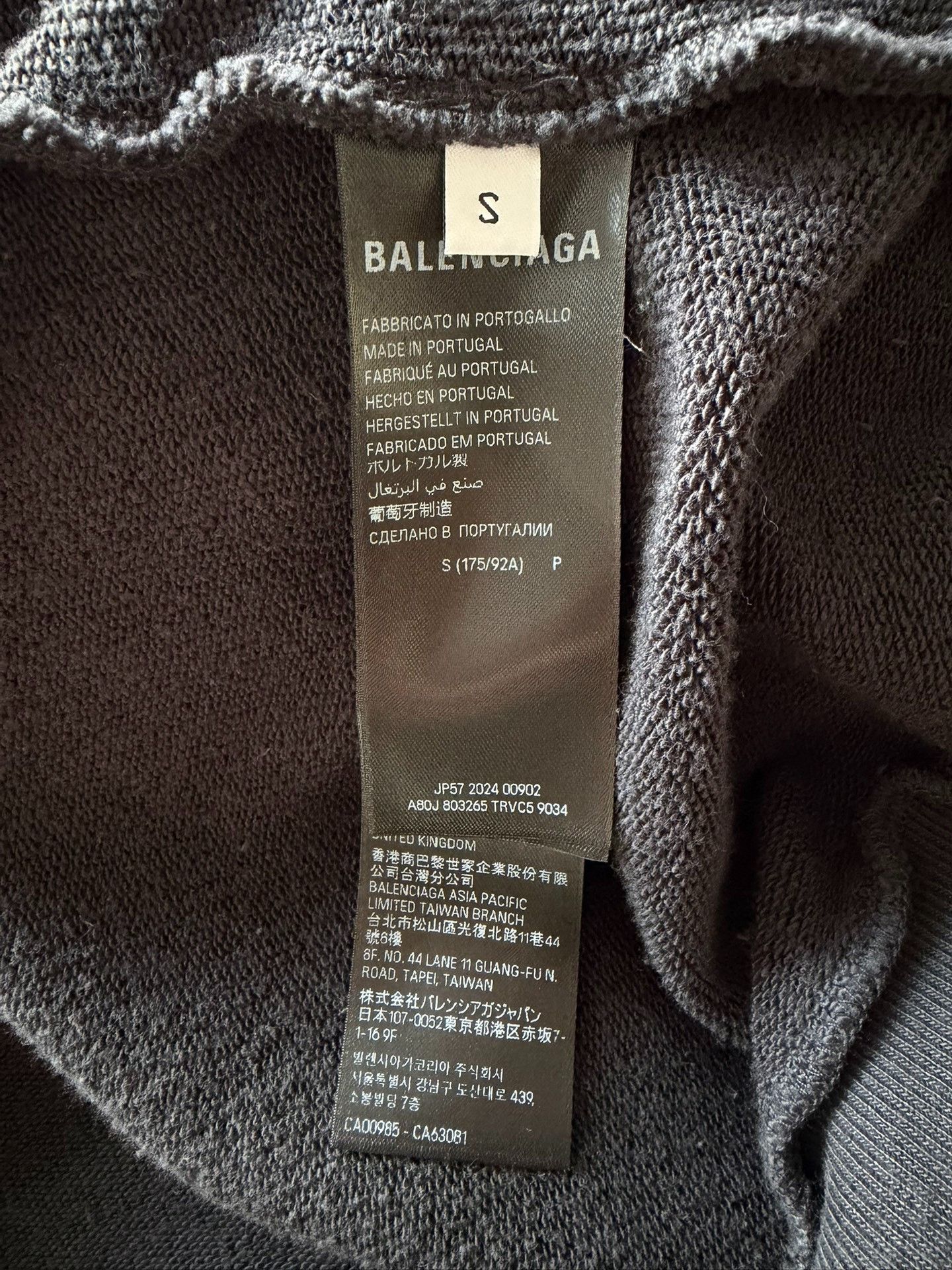 Balenciaga Balenciaga Keep Calm Oversized Hoodie Size US S / EU 44-46 / 1 - 7 Thumbnail