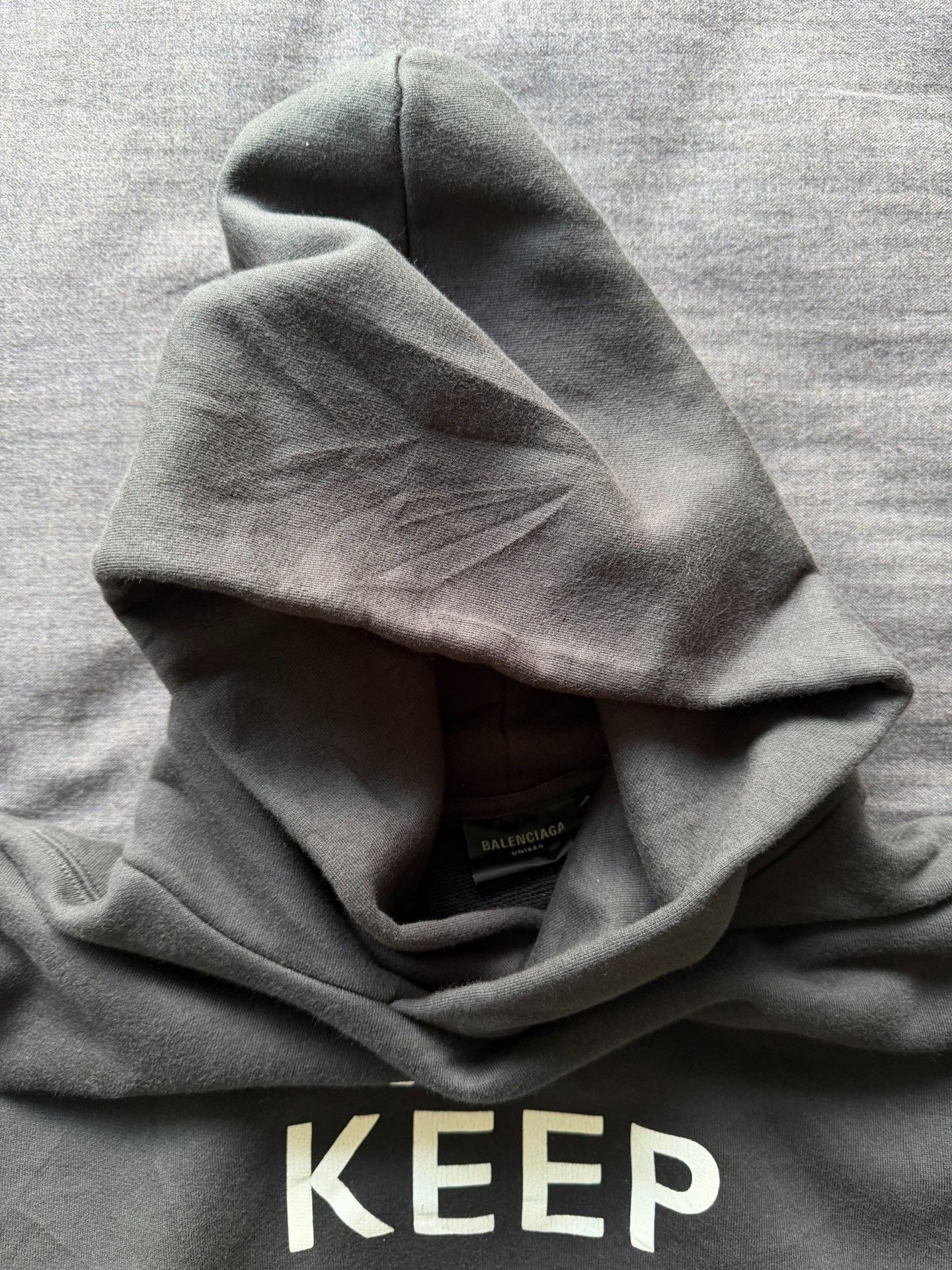 Balenciaga Balenciaga Keep Calm Oversized Hoodie Size US S / EU 44-46 / 1 - 5 Thumbnail