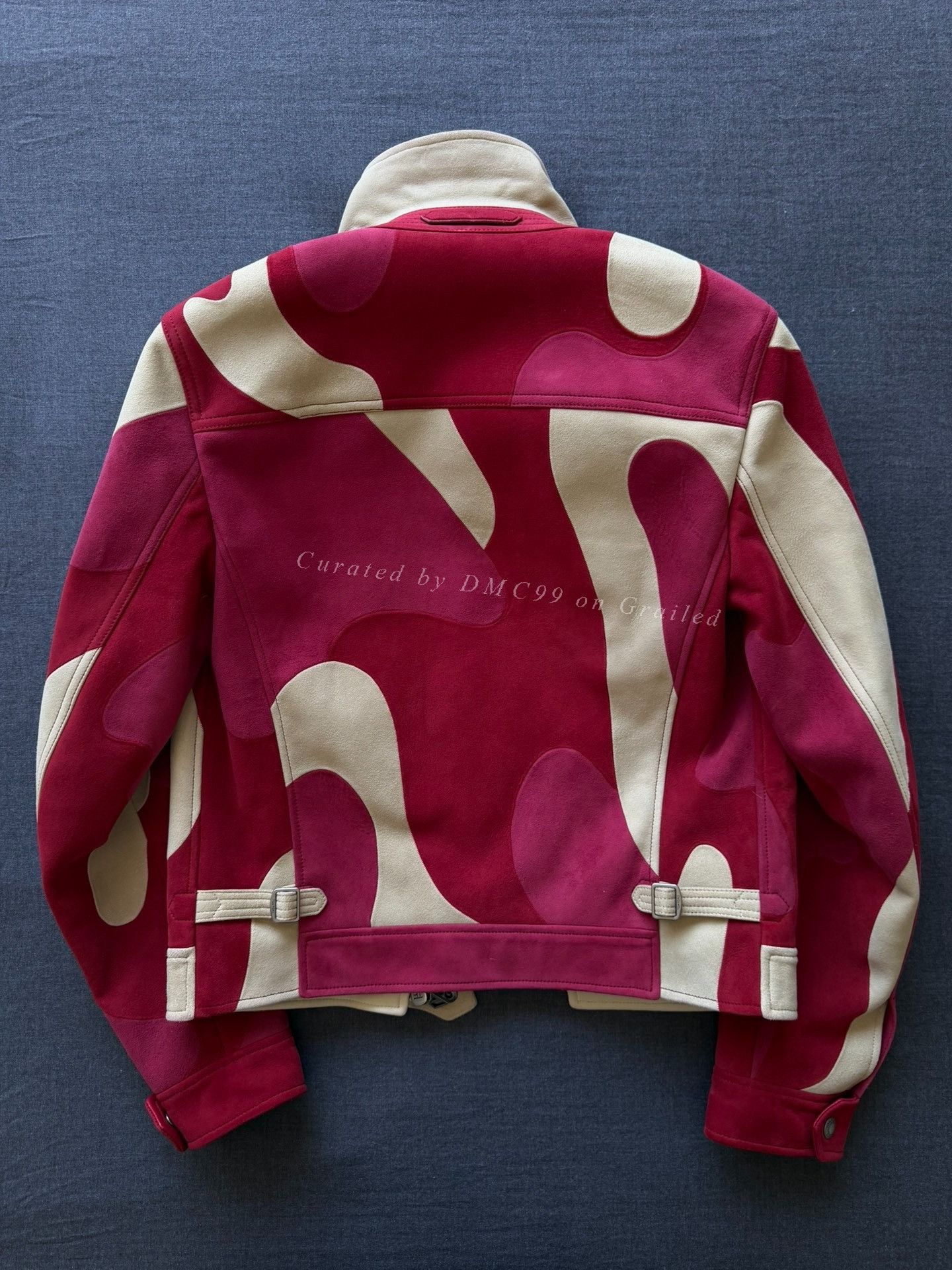 Tom Ford Tom Ford 2016SS Asymmetric Tri-Color Leather Jacket Size US S / EU 44-46 / 1 - 6 Thumbnail