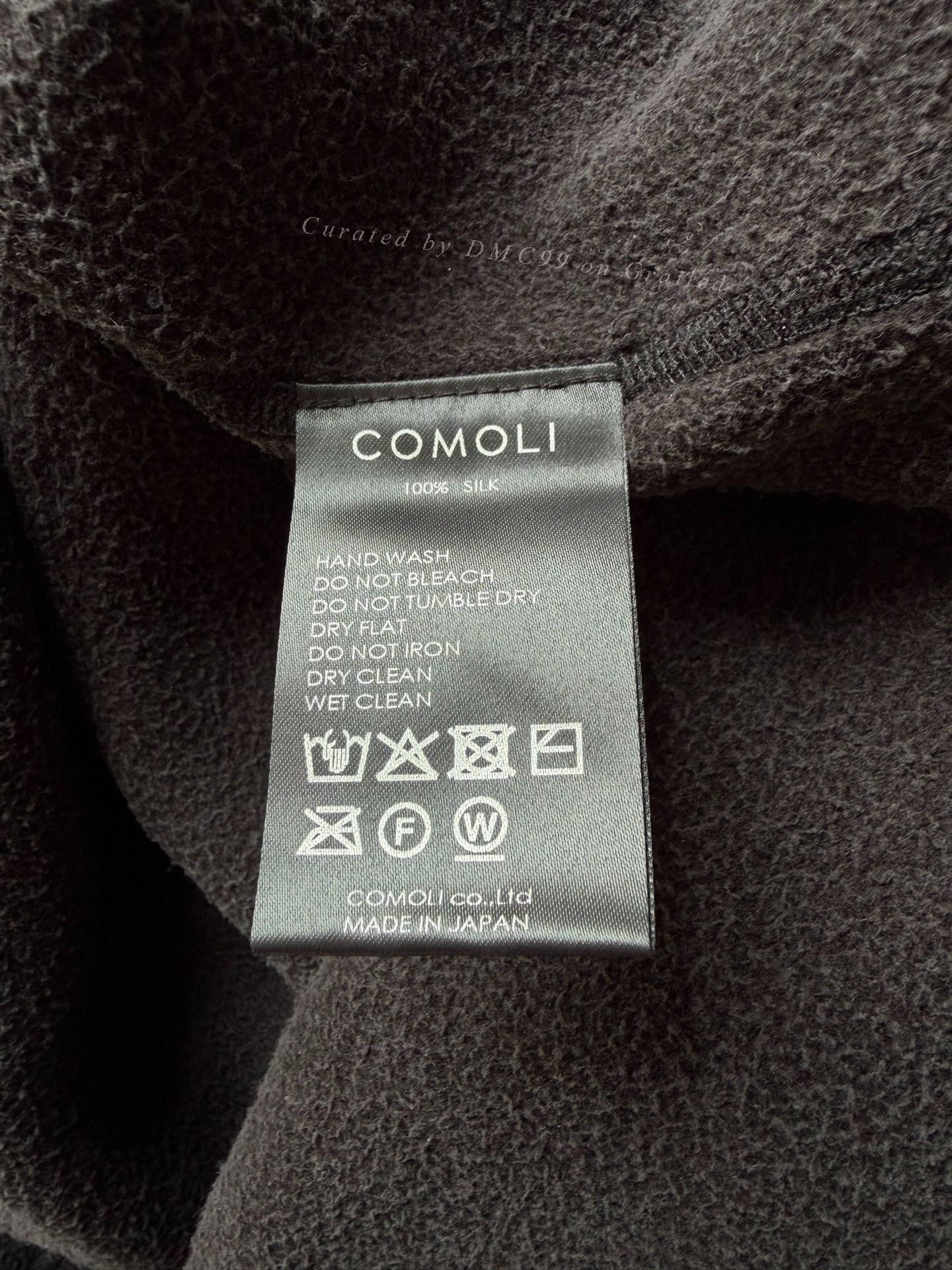 Comoli Comoli Pure Silk Fleece Sweatshirt Size US L / EU 52-54 / 3 - 9 Thumbnail
