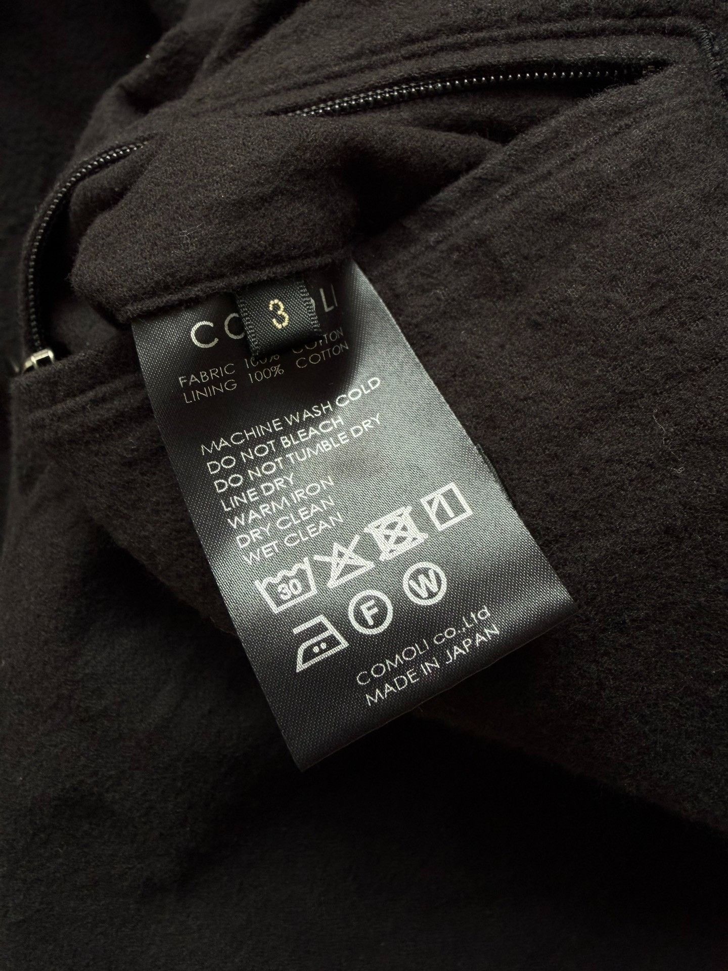 Comoli Comoli 26SS Black Denim Jacket Size US L / EU 52-54 / 3 - 9 Thumbnail