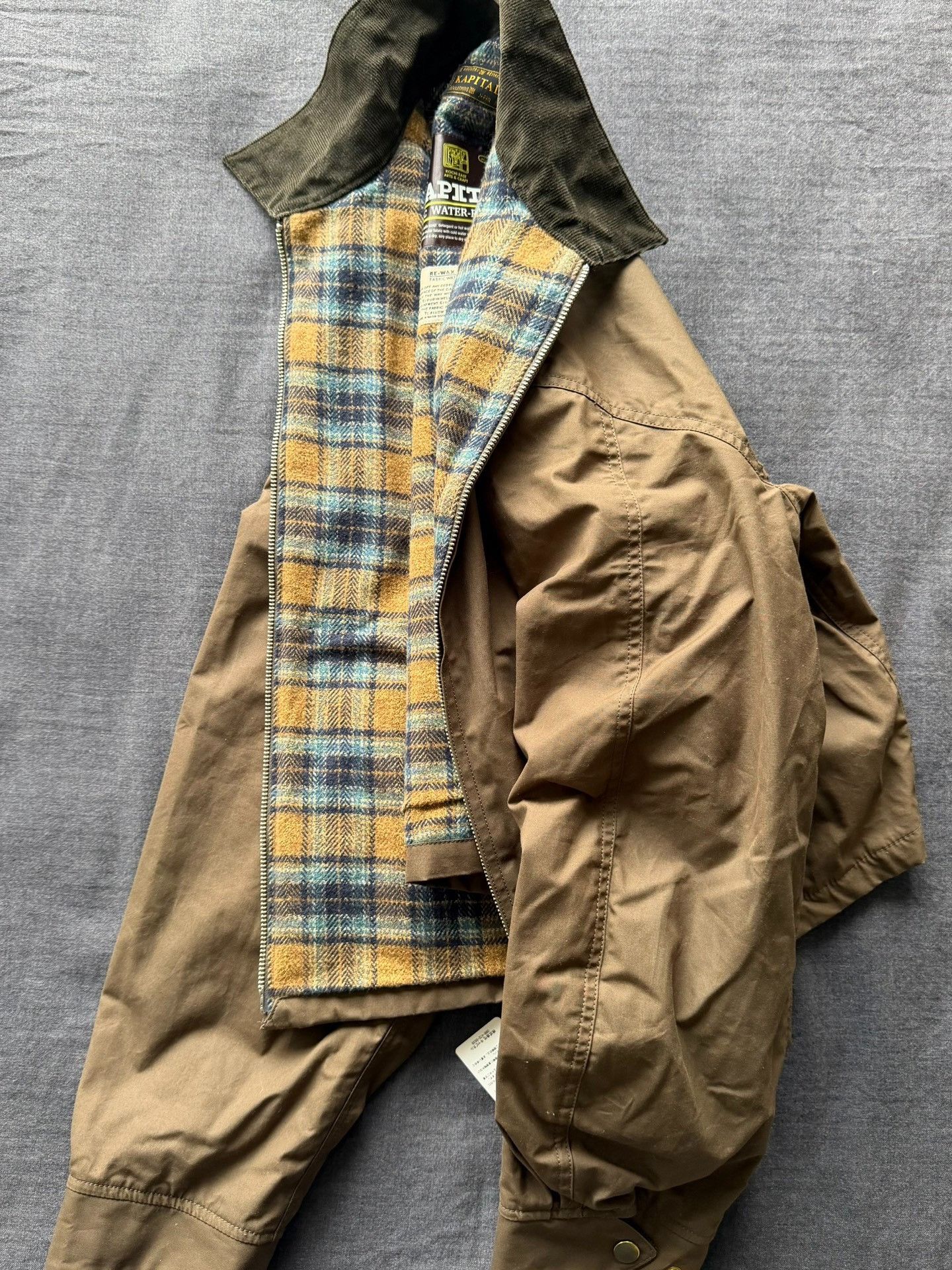 Kapital Kapital Waxed Double-Sided Short Jacket Size US L / EU 52-54 / 3 - 9 Thumbnail