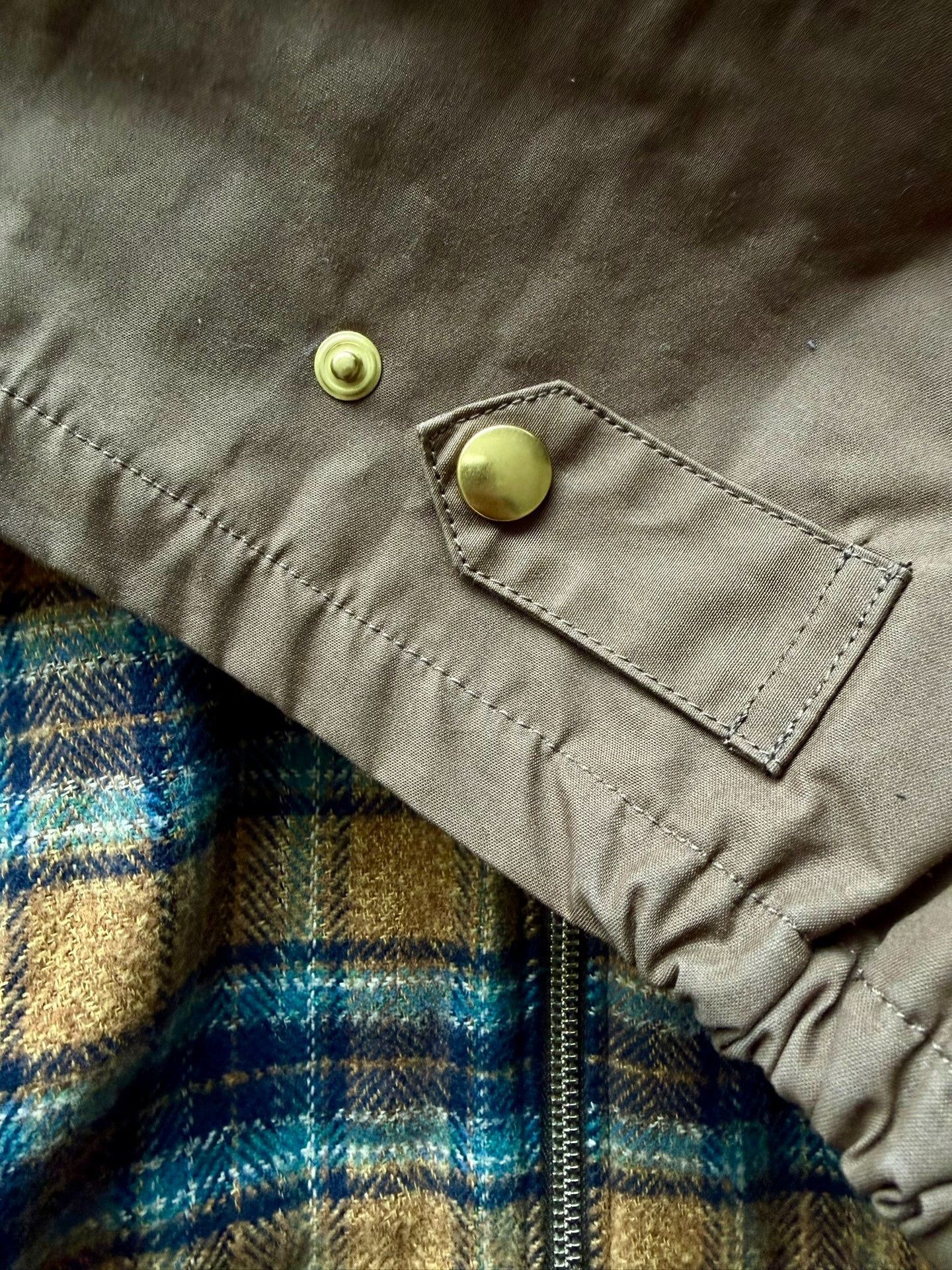 Kapital Kapital Waxed Double-Sided Short Jacket Size US L / EU 52-54 / 3 - 6 Thumbnail