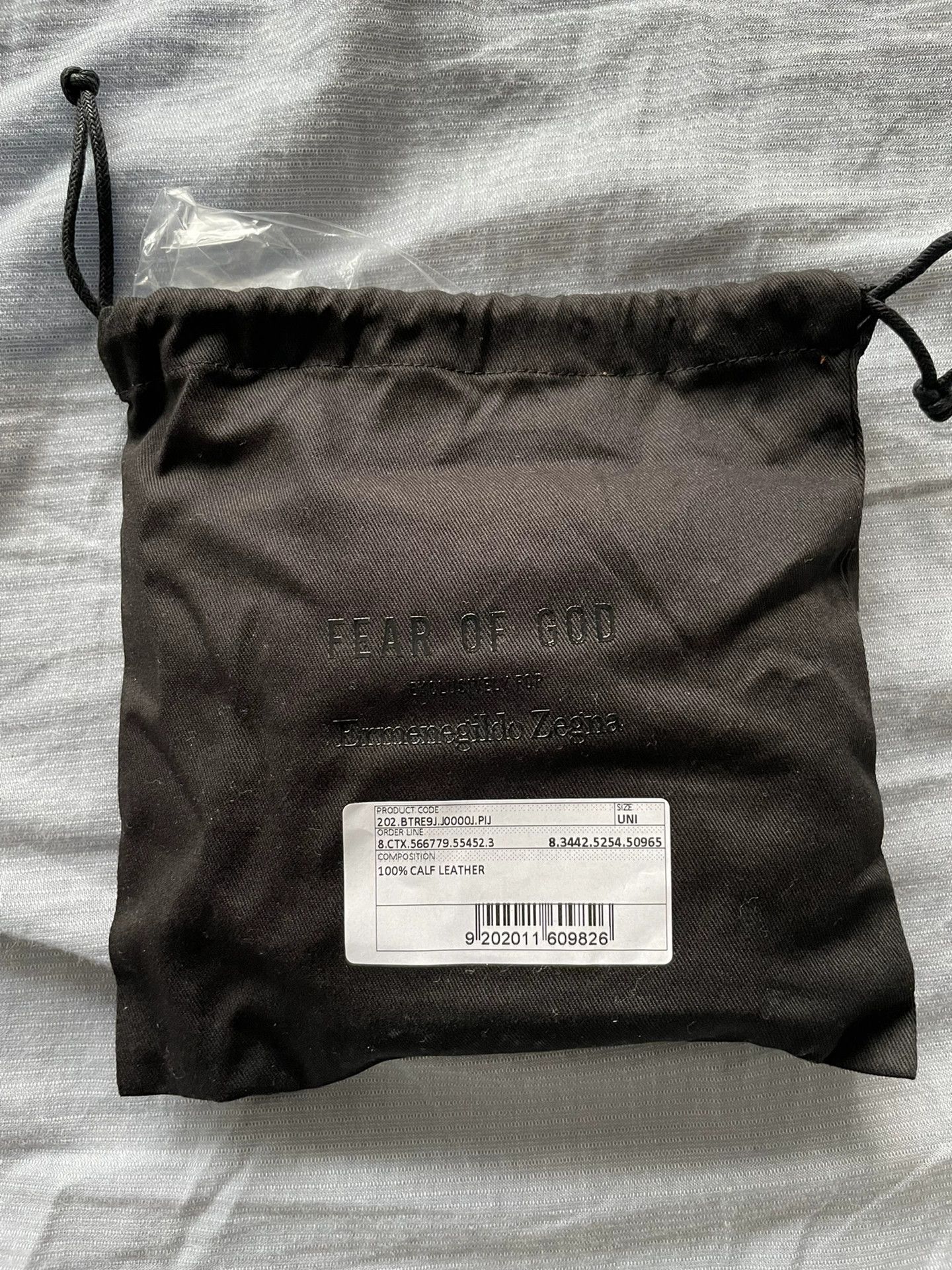 Fear of God Fear of God x Zegna Leather Belt Size ONE SIZE - 4 Thumbnail