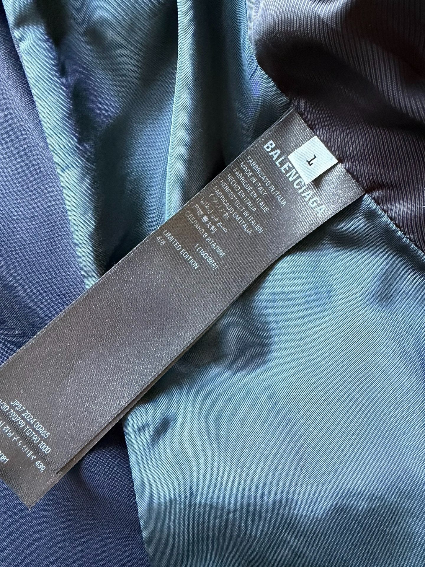 Balenciaga Balenciaga Limited Workshop Blazer Size US S / EU 44-46 / 1 - 4 Thumbnail