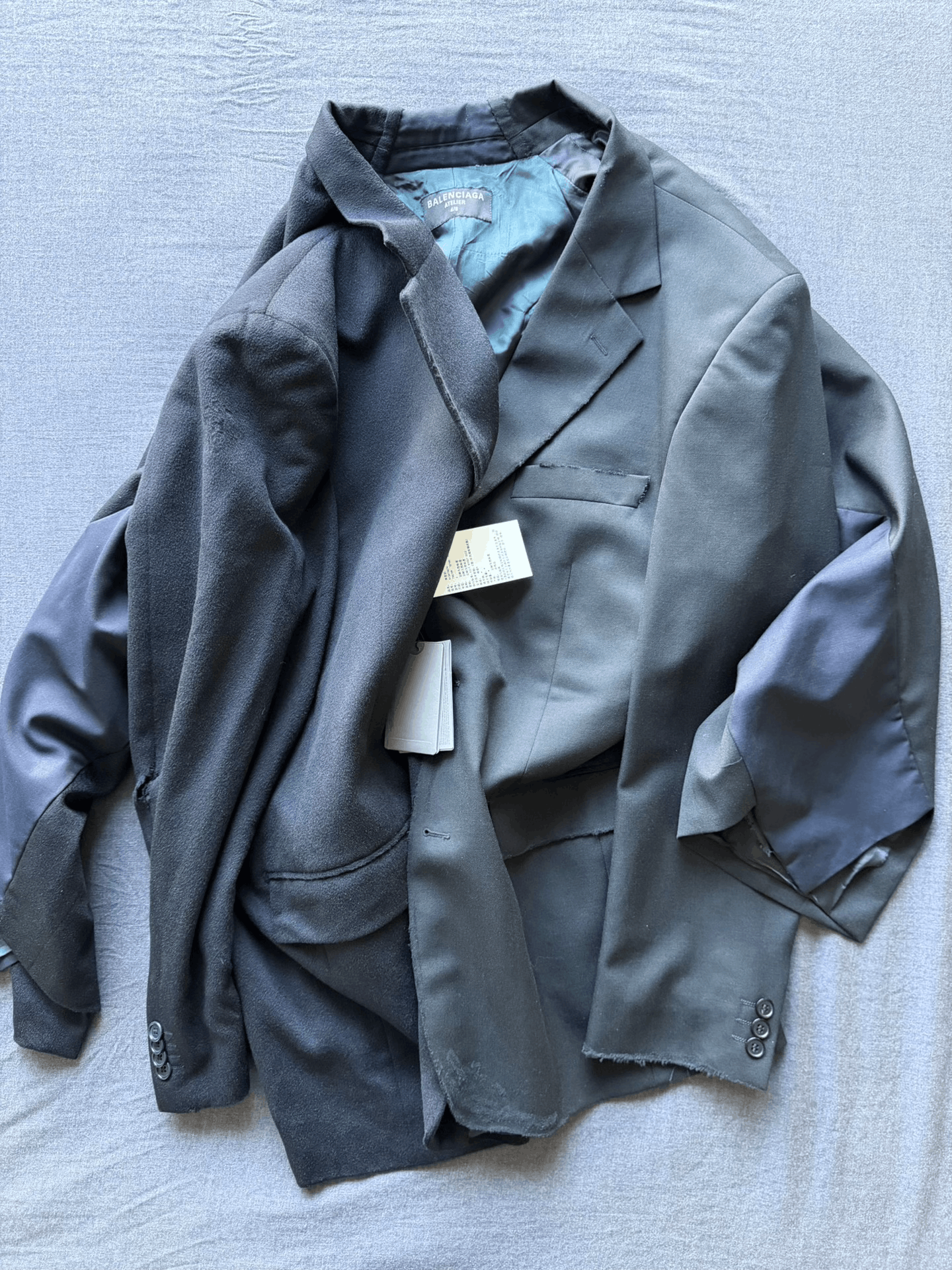 Balenciaga Balenciaga Limited Workshop Blazer Size US S / EU 44-46 / 1 - 7 Thumbnail
