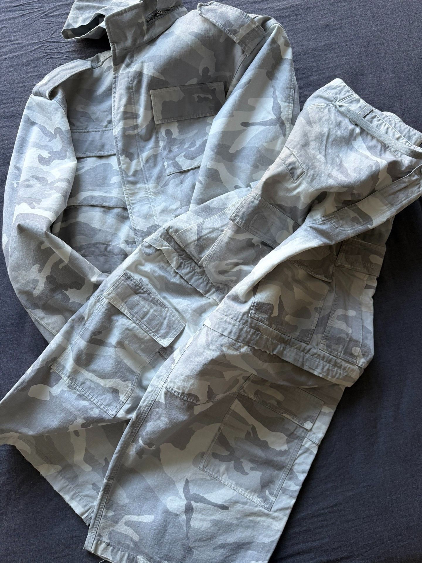 Balenciaga Balenciaga Runway M65 Four-Pocket Jacket Size US S / EU 44-46 / 1 - 8 Thumbnail