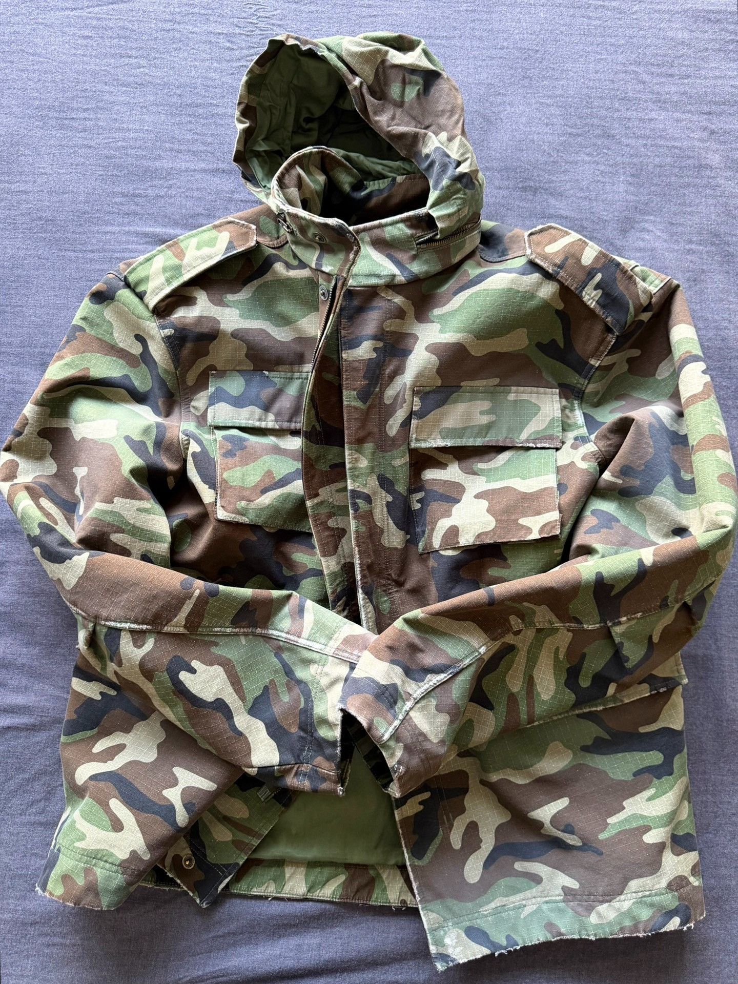Balenciaga Balenciaga M65 Cargo Jacket Size US S / EU 44-46 / 1 - 8 Thumbnail