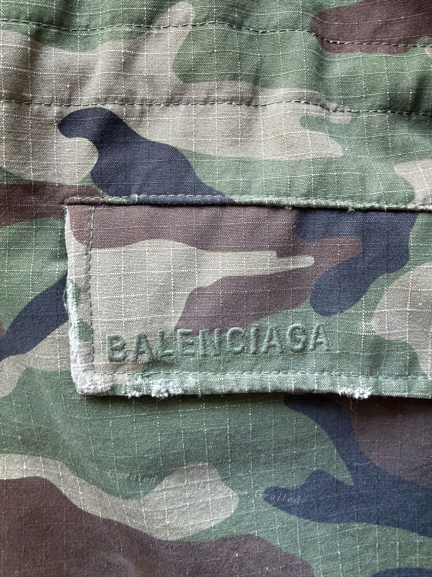 Balenciaga Balenciaga M65 Cargo Jacket Size US S / EU 44-46 / 1 - 2 Thumbnail
